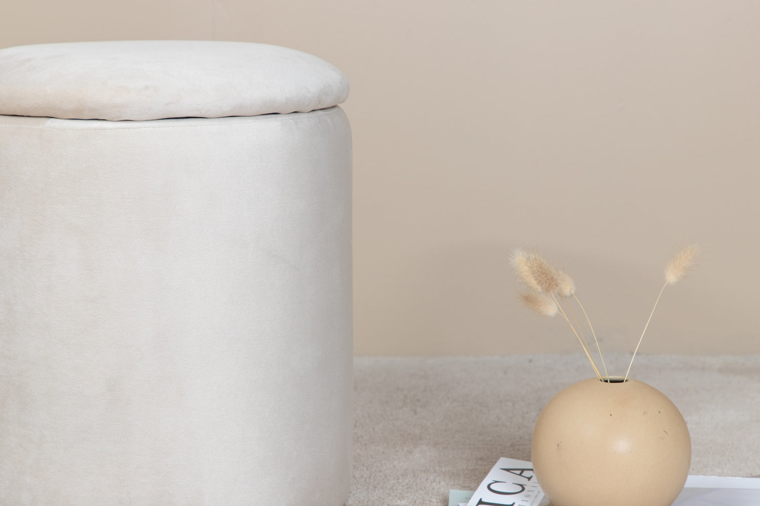 Limpen Puff-Ottoman / Pouf-Venture Home-peaceofhome.se