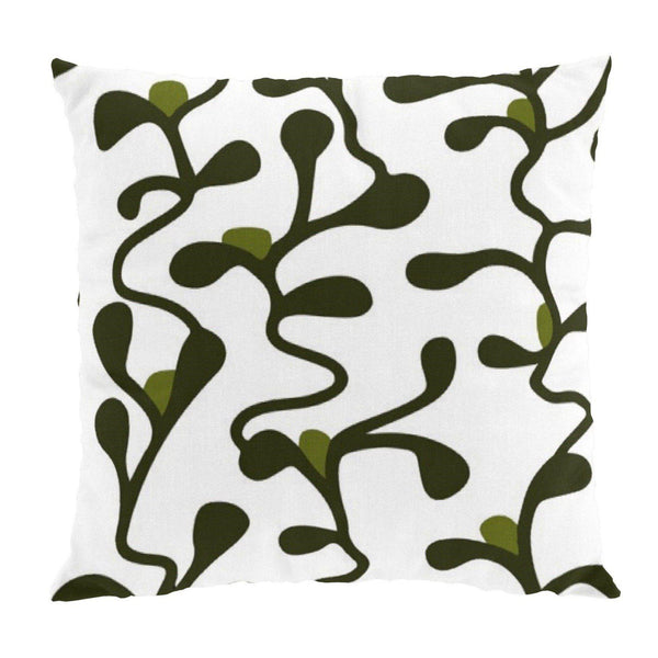 Lingonris Kuddfodral 47x47 cm-Kuddfodral-Arvidssons Textil-Grön-peaceofhome.se