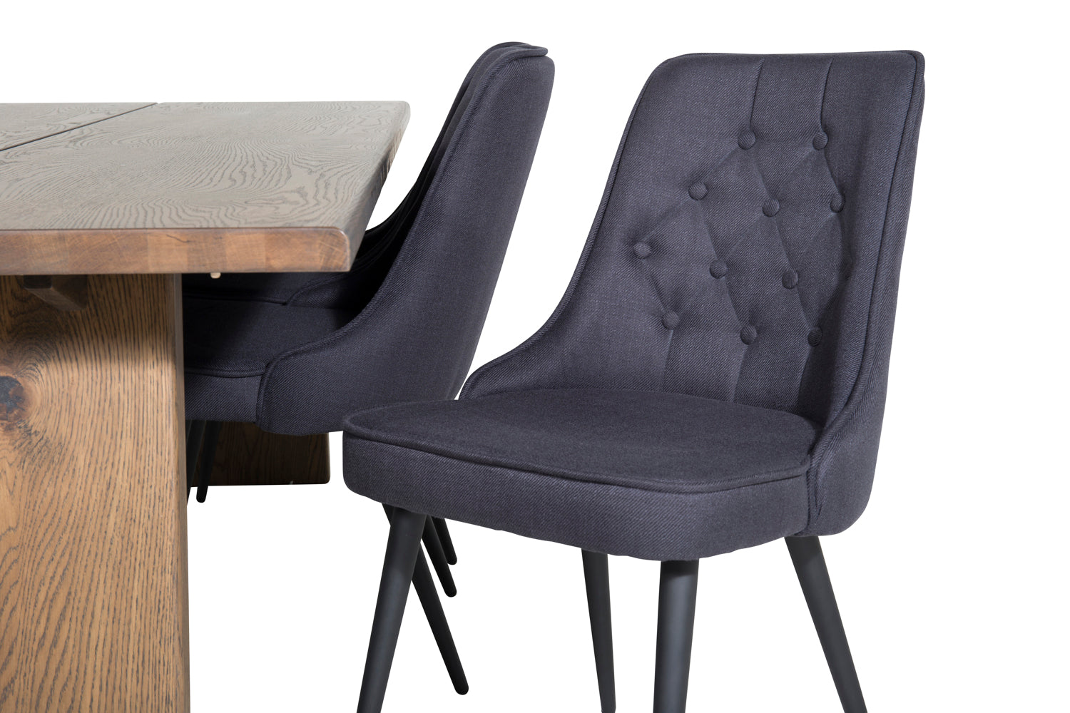 Logger Rektangulär Matgrupp-GR Dining Set-Venture Home-peaceofhome.se