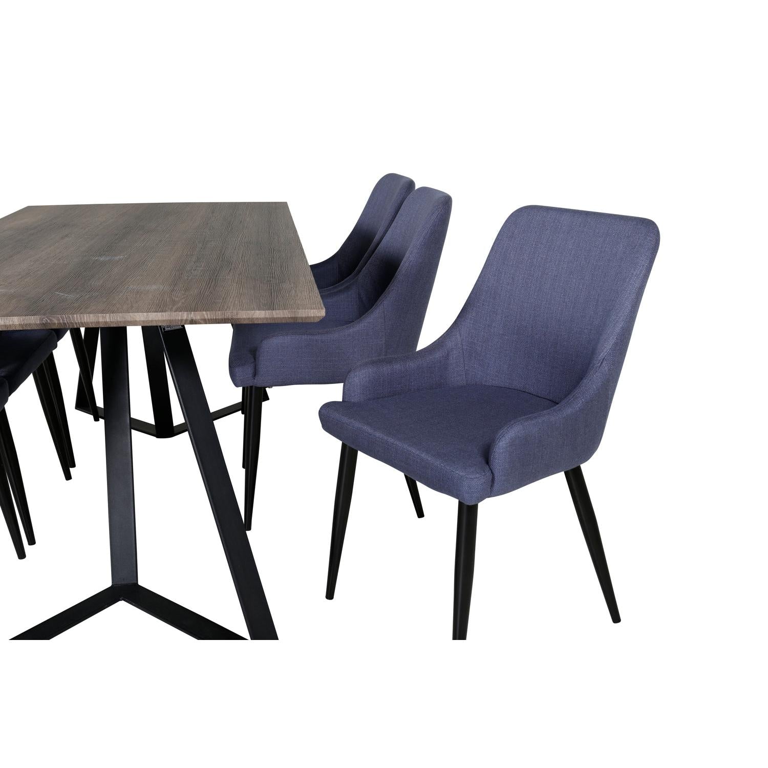 MARINA PLAZA Matbord 180x90 + 6 stolar-Venture Home-peaceofhome.se