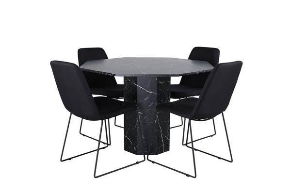 Marbs Rund Matgrupp-GR Dining Set-Venture Home-peaceofhome.se