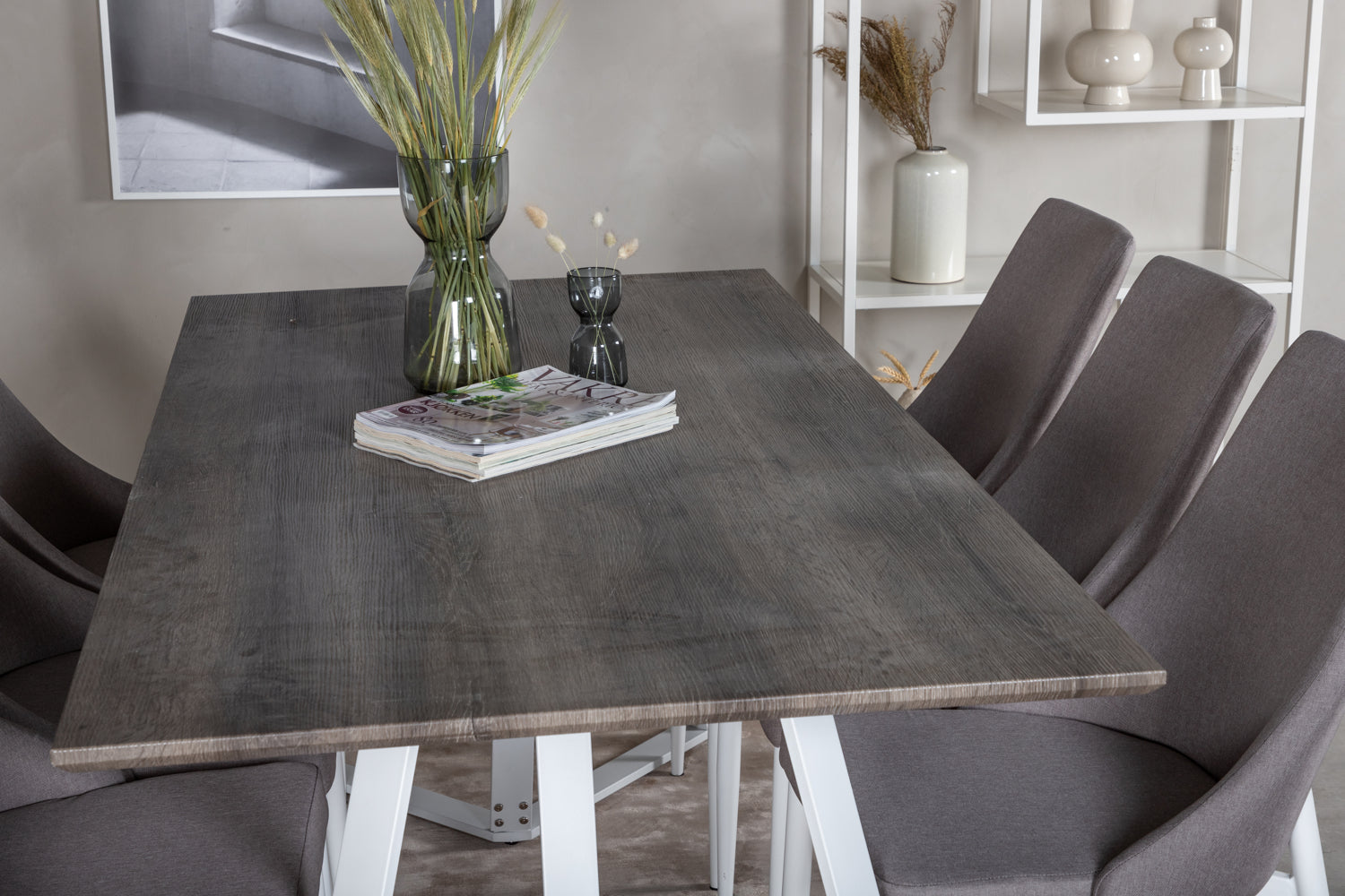 Marina Rektangulär Matgrupp-GR Dining Set-Venture Home-peaceofhome.se