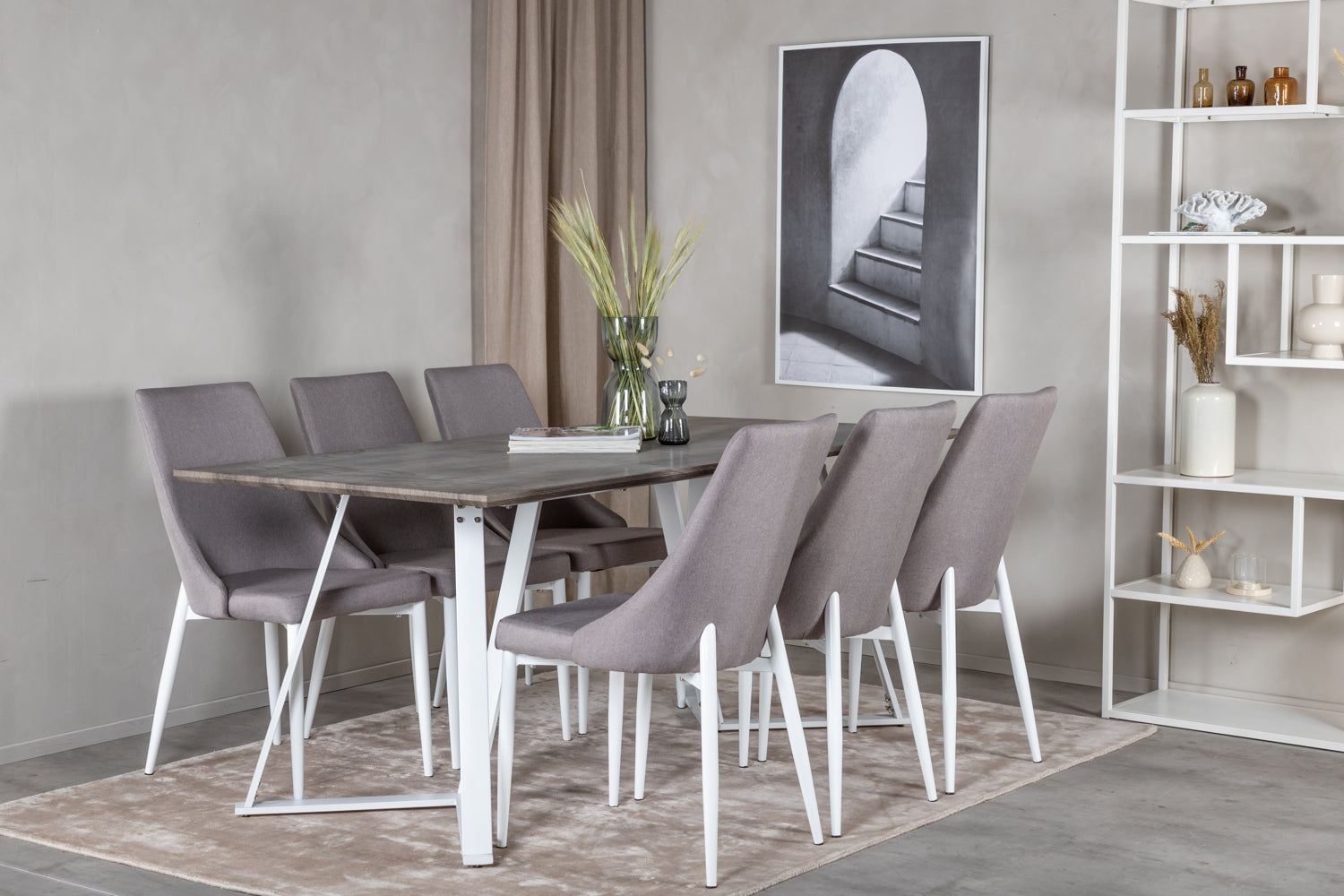 Marina Rektangulär Matgrupp-GR Dining Set-Venture Home-peaceofhome.se