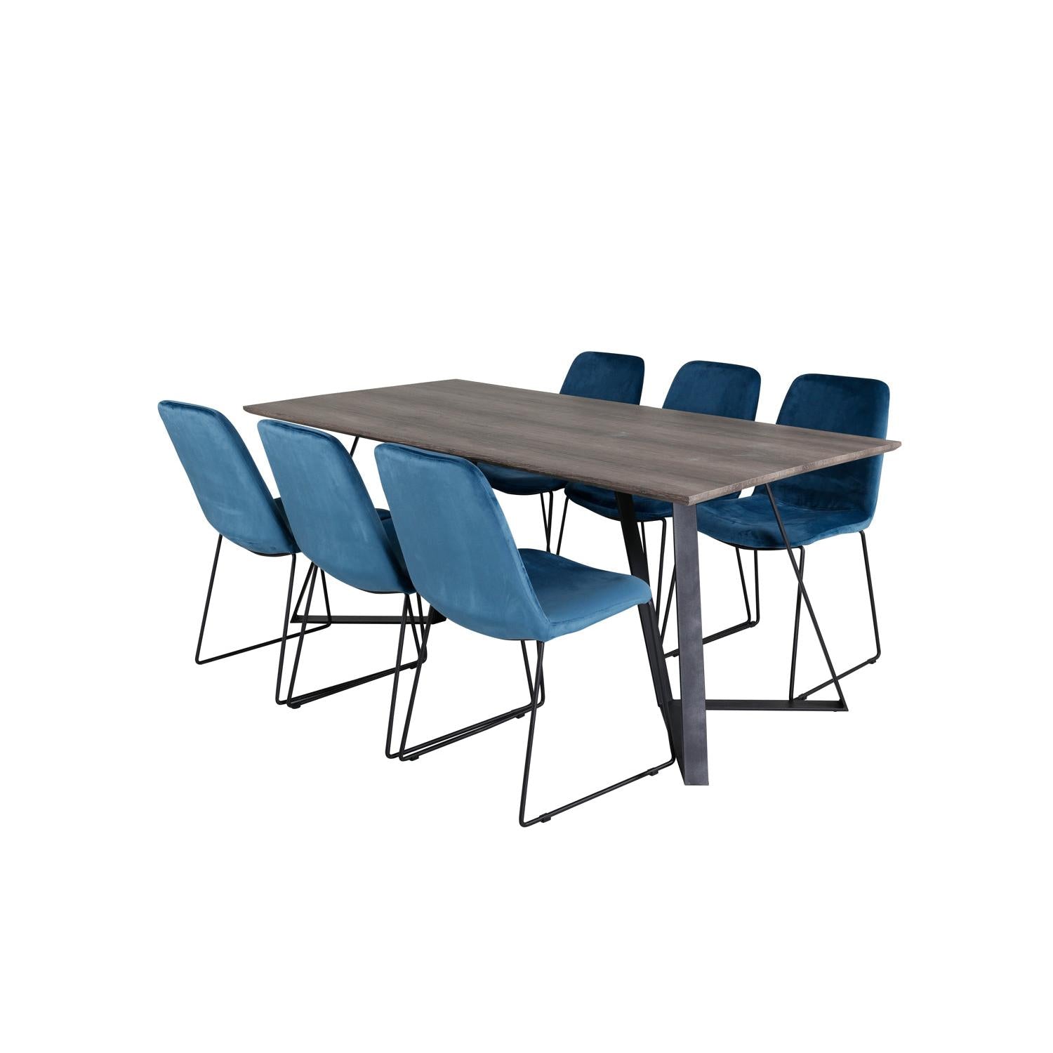 Marina Rektangulär Matgrupp-GR Dining Set-Venture Home-peaceofhome.se