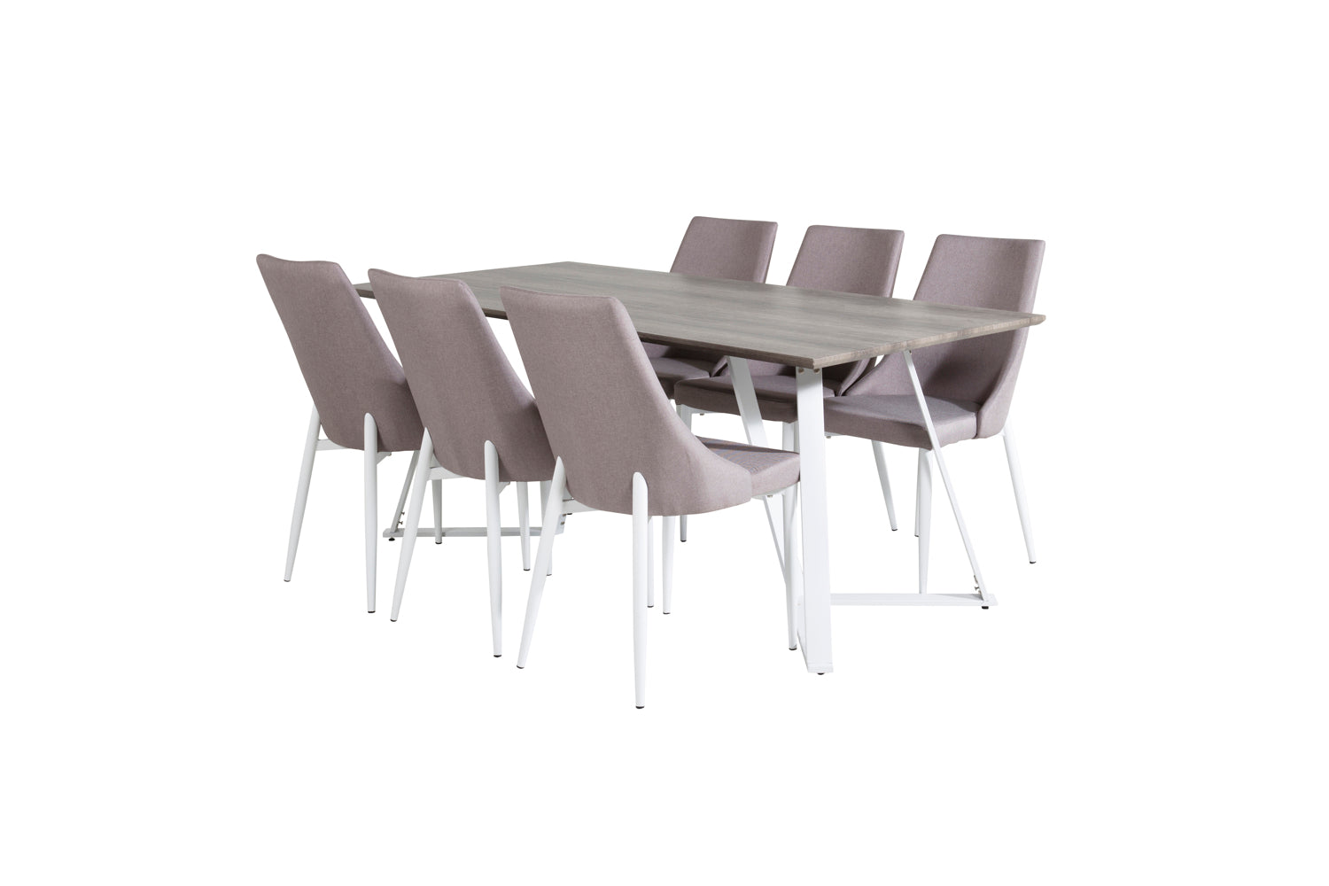 Marina Rektangulär Matgrupp-GR Dining Set-Venture Home-peaceofhome.se