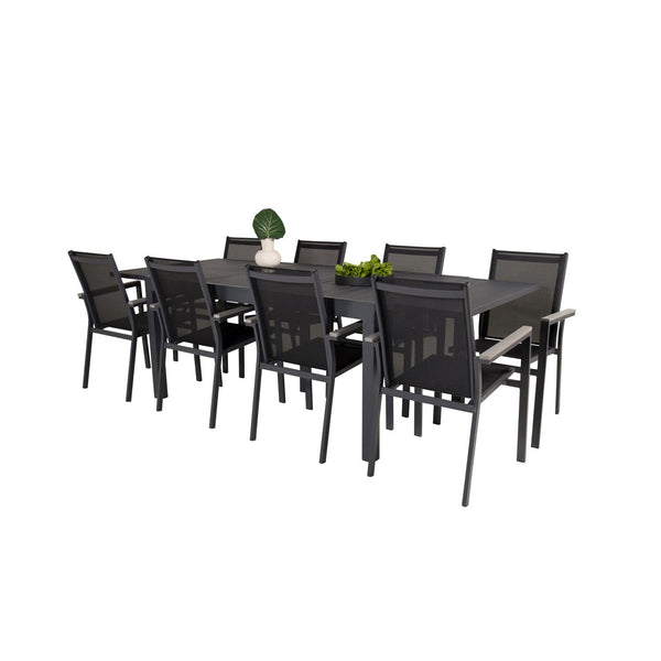 Matbordet Marbella & stolarna Parma-Table Set-Venture Home-peaceofhome.se