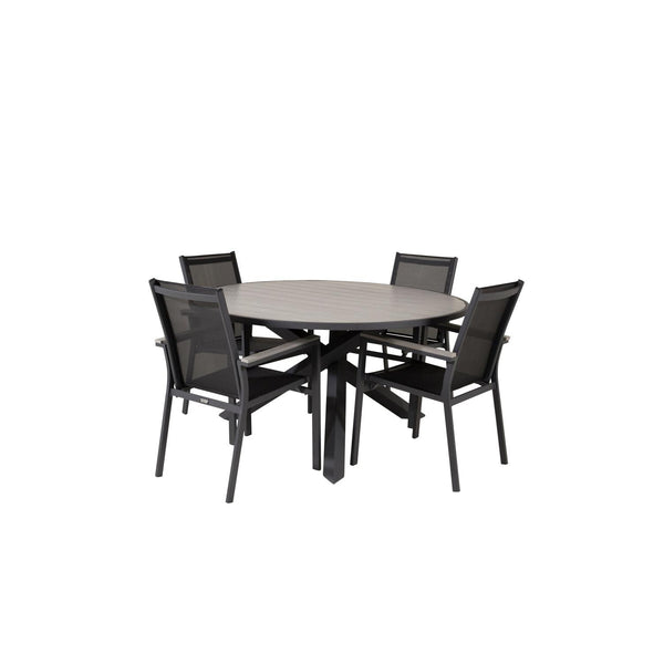 Matbordet Parma & stolarna Parma-Table Set-Venture Home-peaceofhome.se