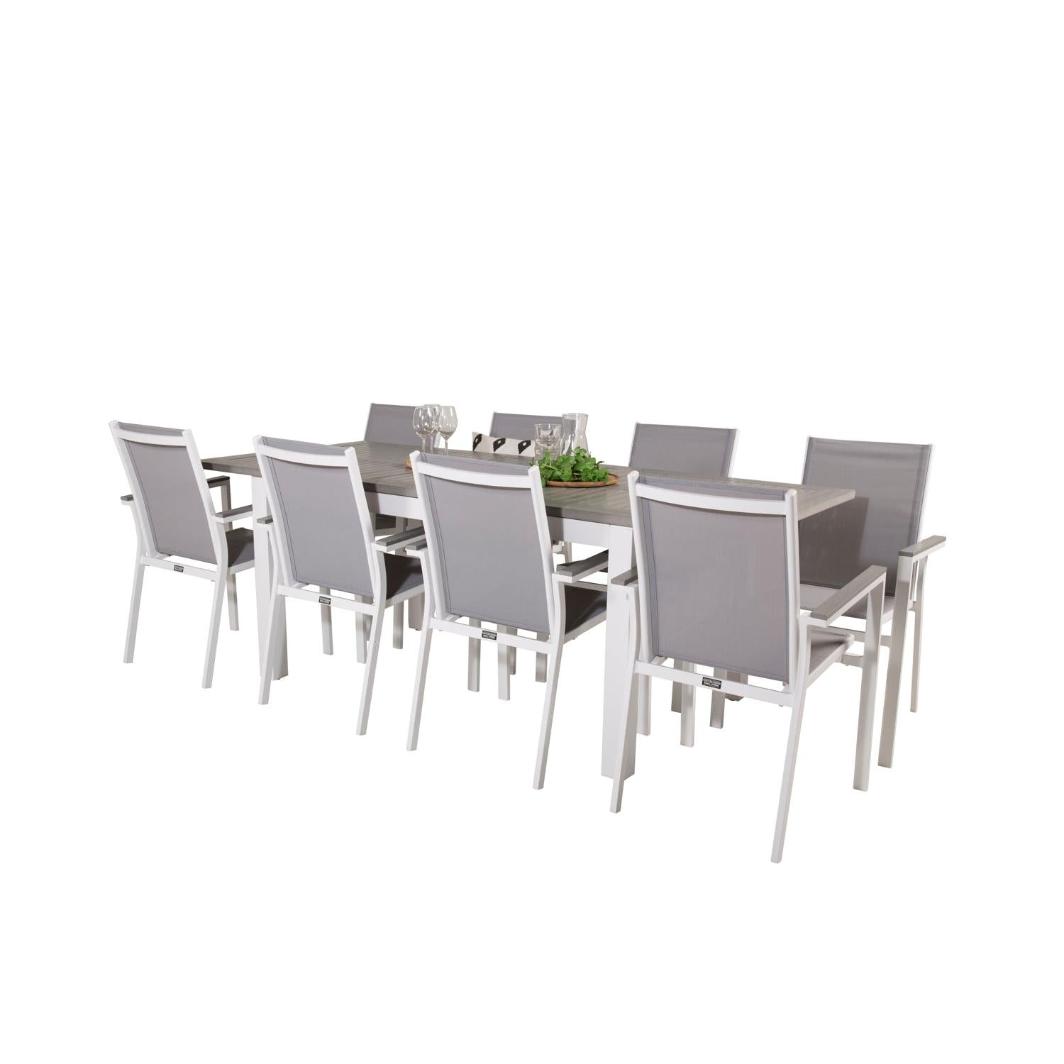 Matbordet Albany & stolarna Parma-Table Set-Venture Home-peaceofhome.se