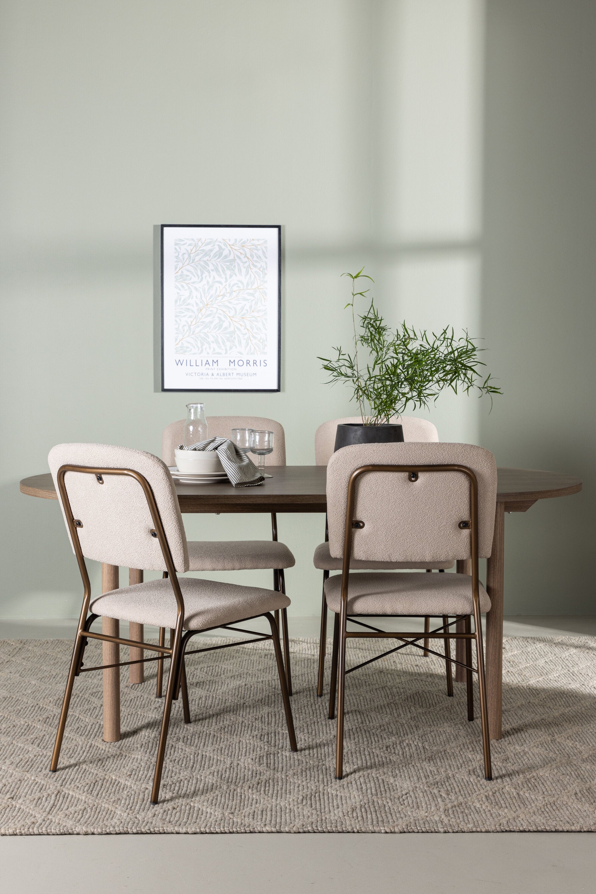 Matgrupp Andy med stolarna Seda-GR Dining Set-Venture Home-peaceofhome.se