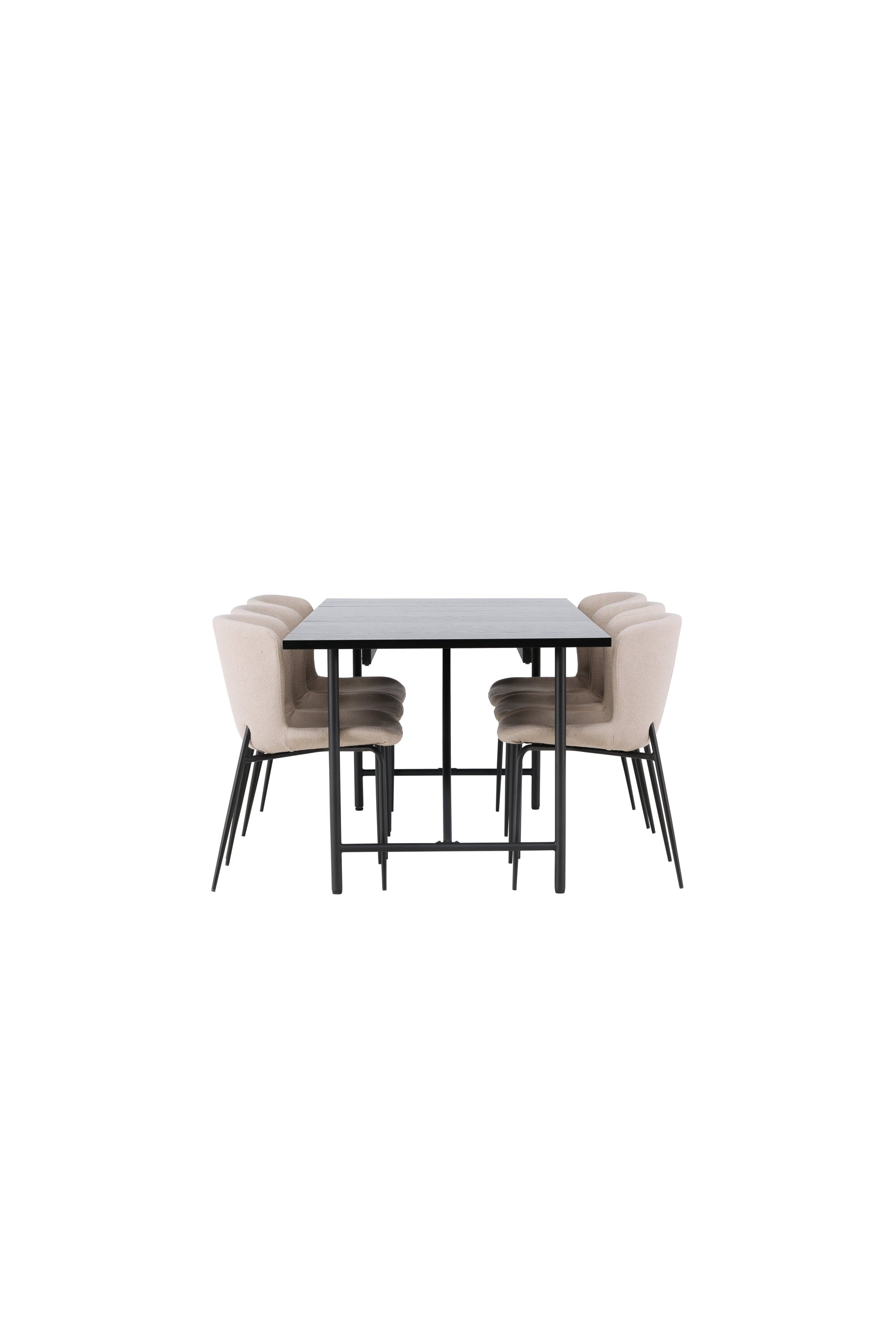 Matgrupp Astrid med stolarna Modesto-GR Dining Set-Venture Home-peaceofhome.se