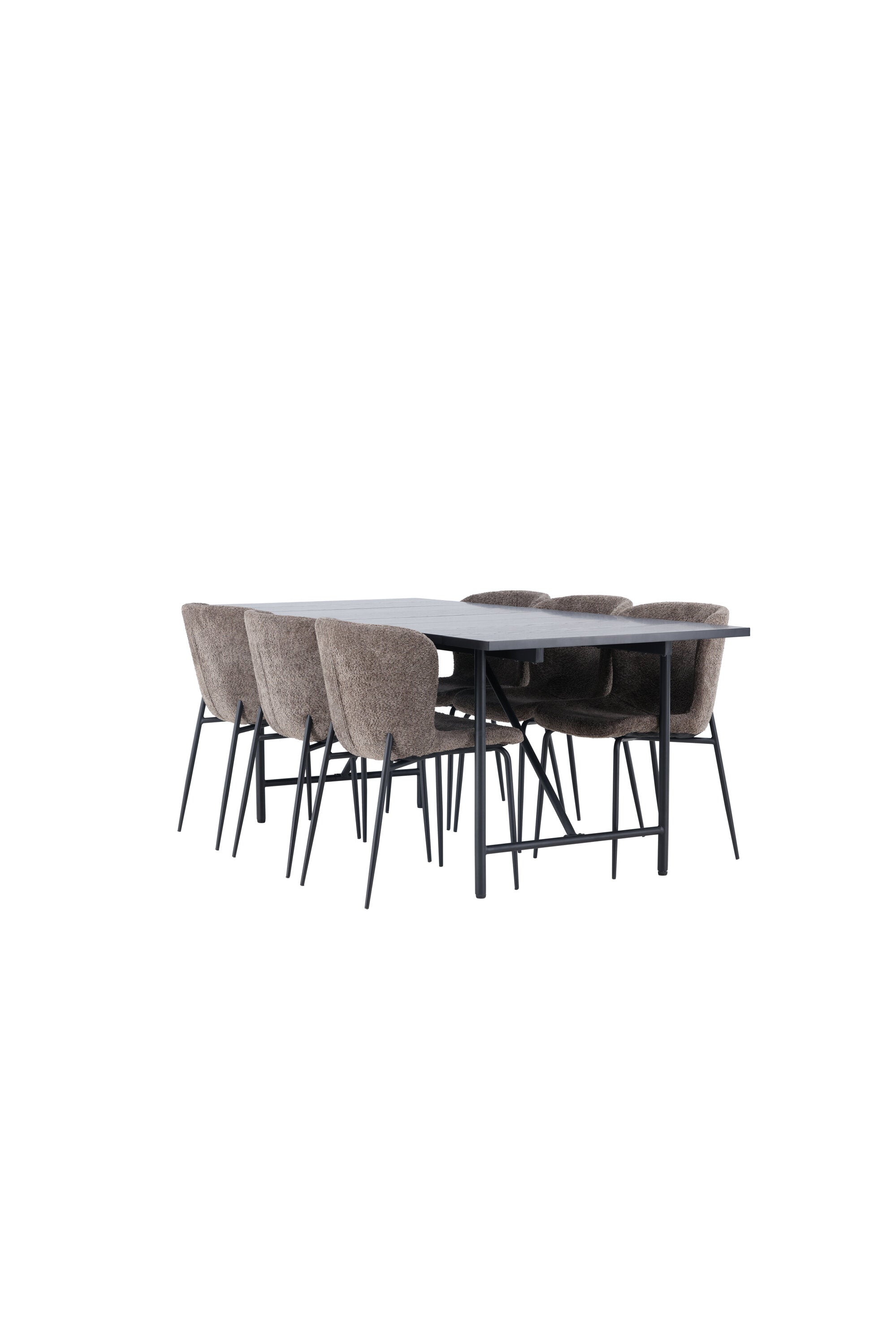 Matgrupp Astrid med stolarna Modesto-GR Dining Set-Venture Home-peaceofhome.se