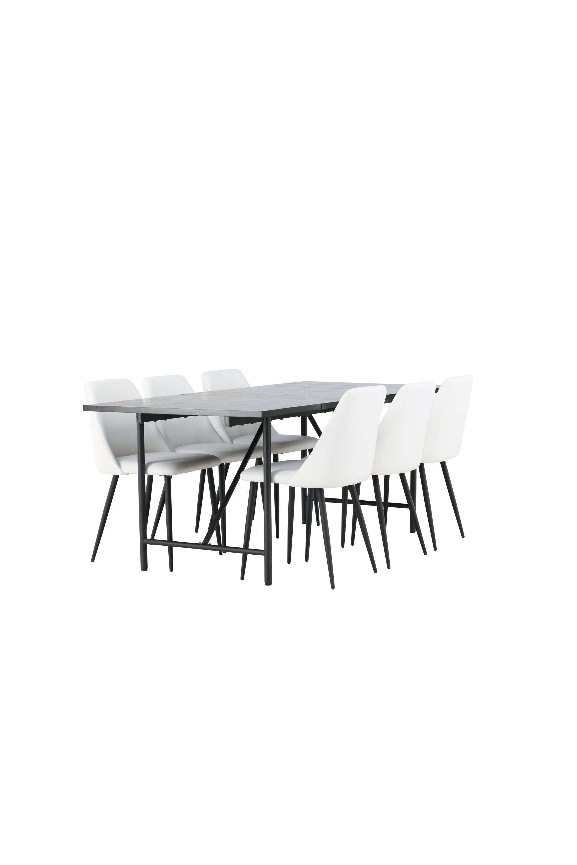 Matgrupp Astrid med stolarna Night-GR Dining Set-Venture Home-peaceofhome.se