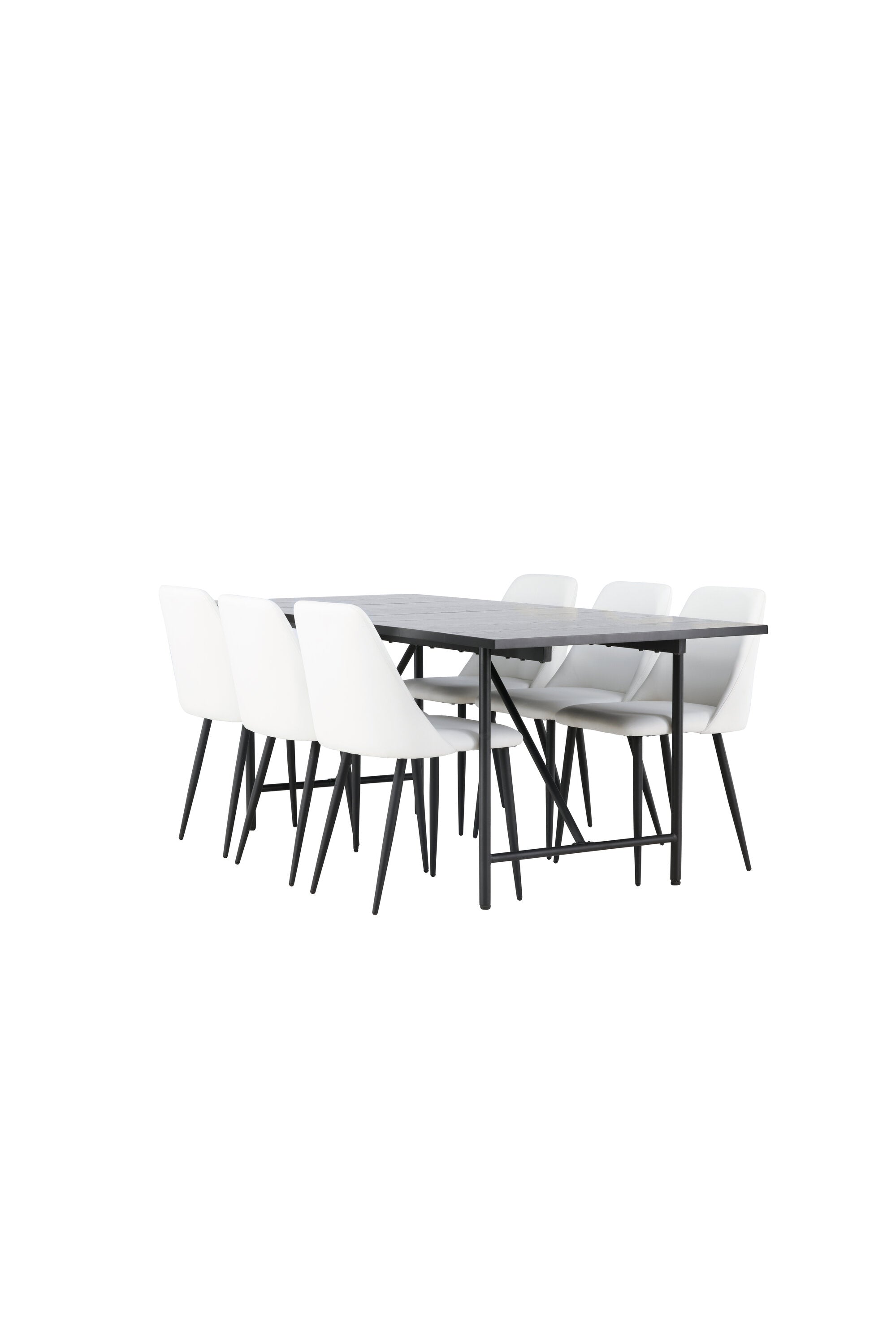 Matgrupp Astrid med stolarna Night-GR Dining Set-Venture Home-peaceofhome.se