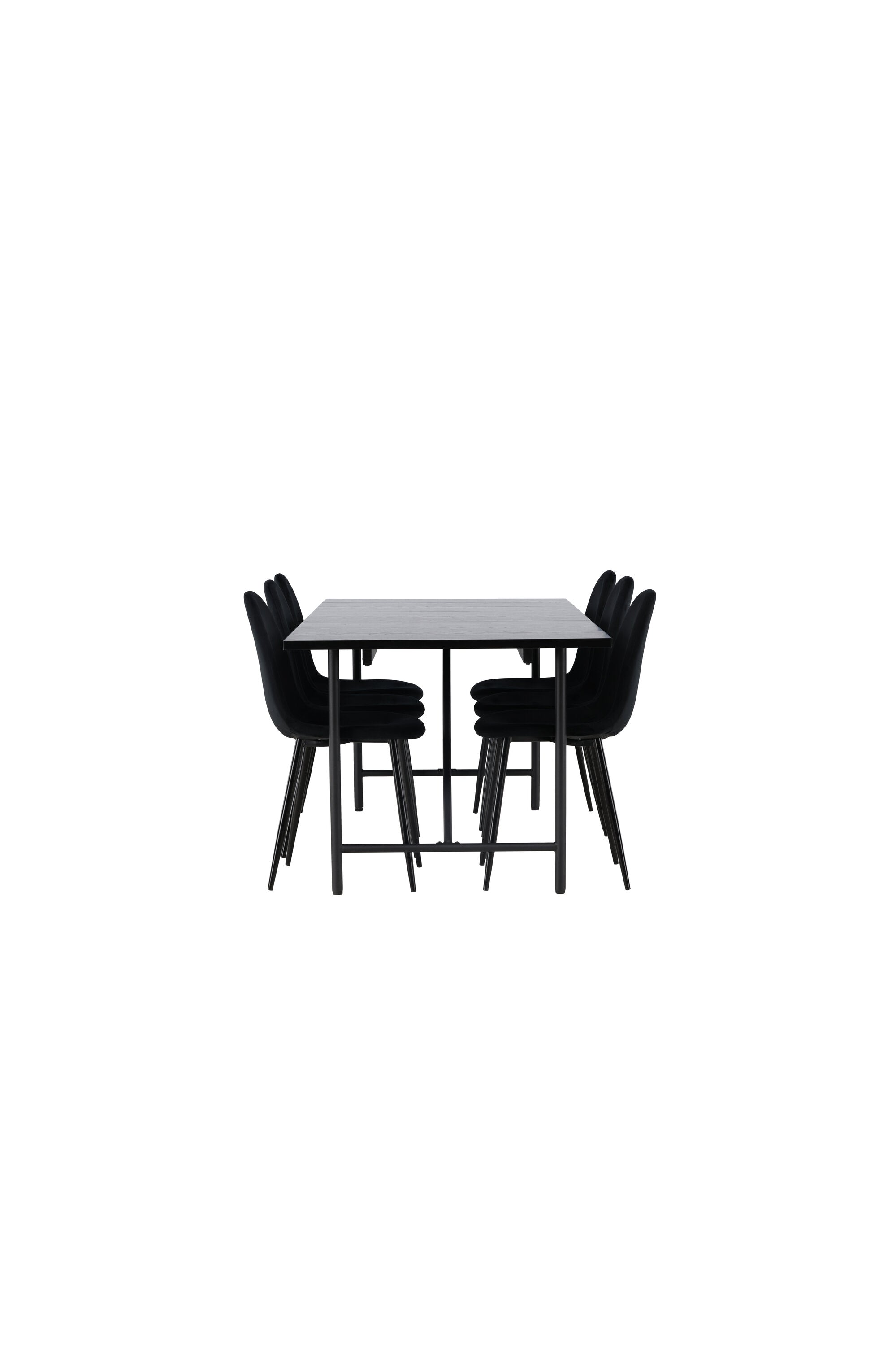 Matgrupp Astrid med stolarna Polar-GR Dining Set-Venture Home-peaceofhome.se