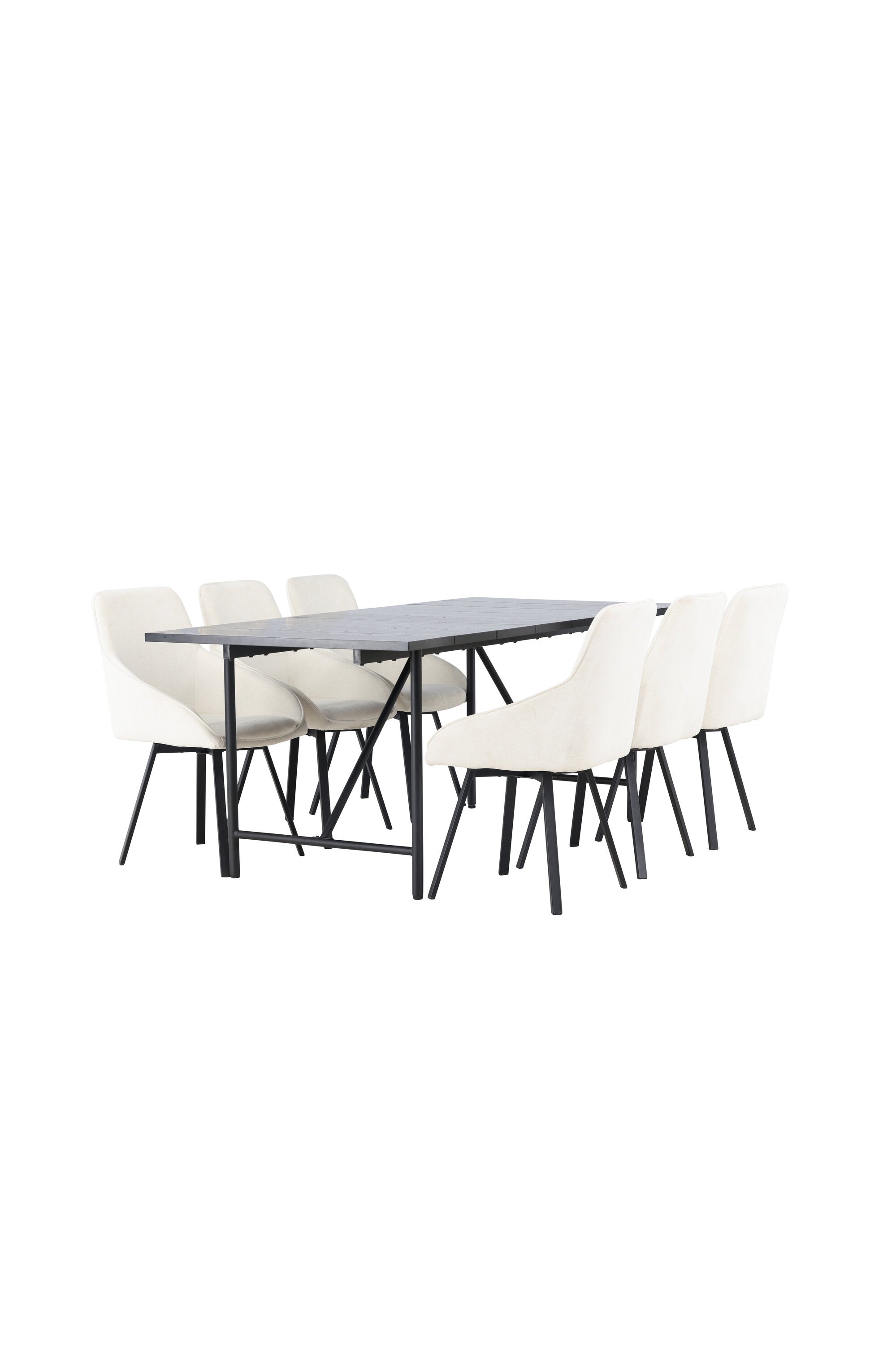 Matgrupp Astrid med stolarna Rosie-GR Dining Set-Venture Home-peaceofhome.se