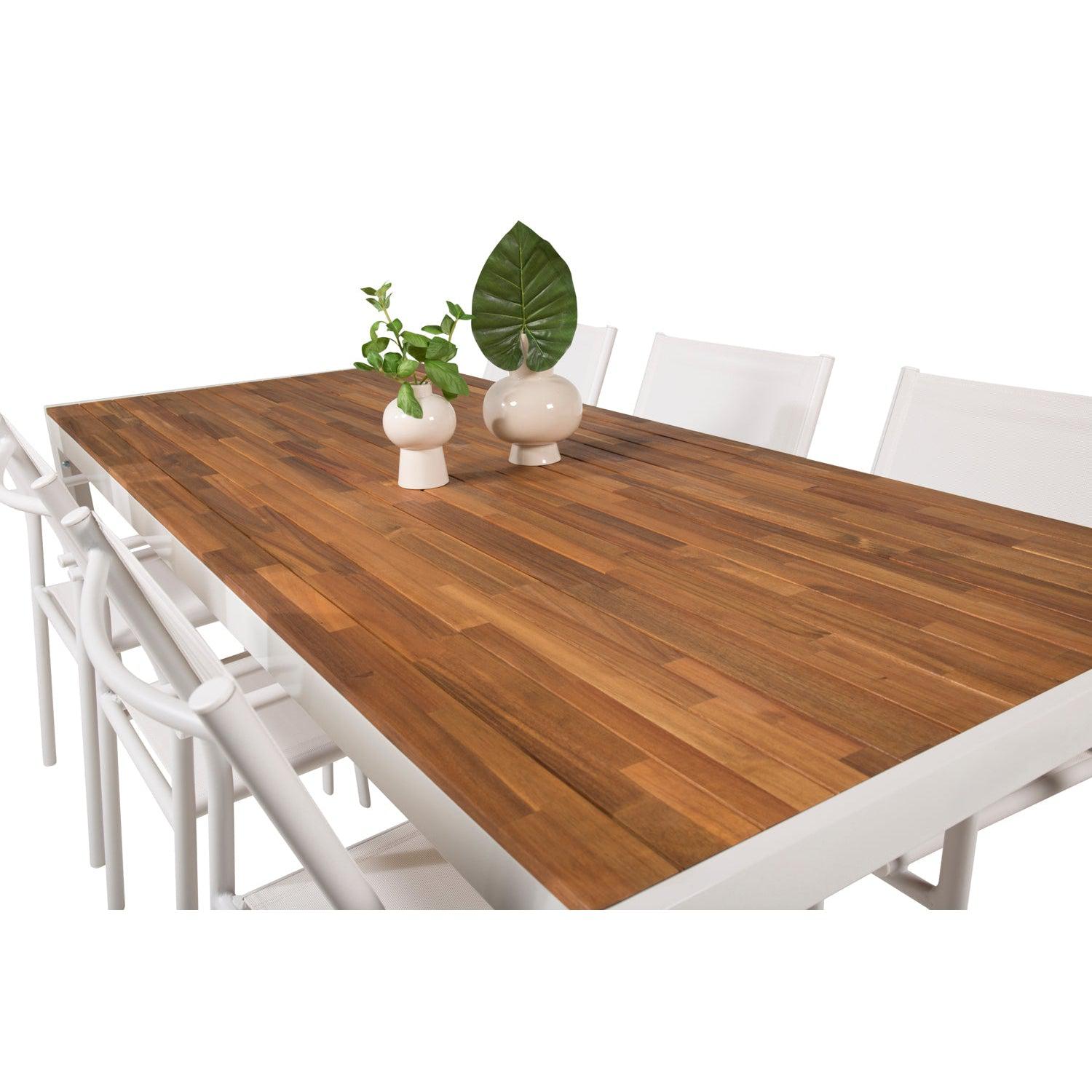 Matgrupp Bois med stolarna Santorini-Table Set-Venture Home-peaceofhome.se