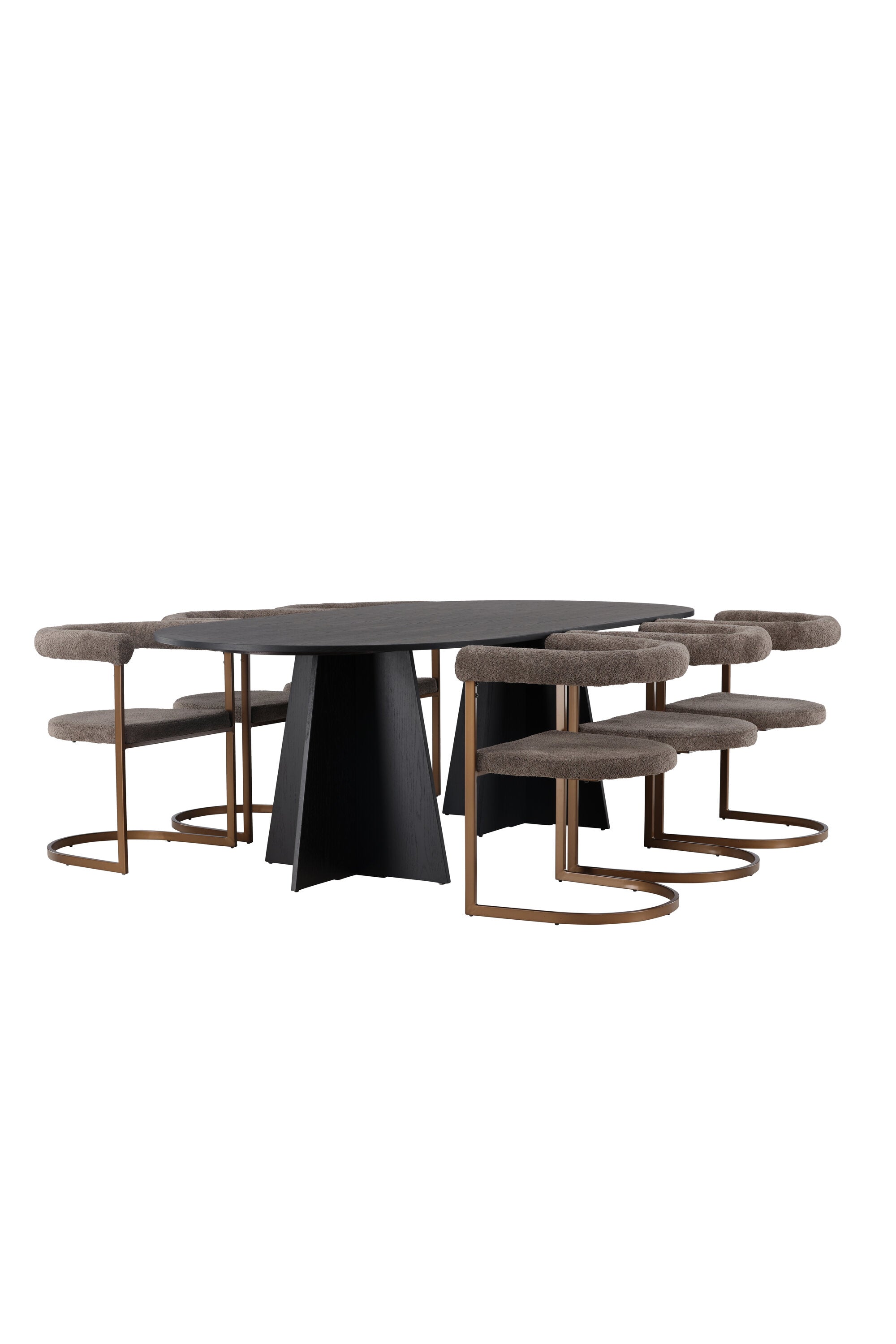 Matgrupp Bootcut med stolarna Morning-GR Dining Set-Venture Home-peaceofhome.se
