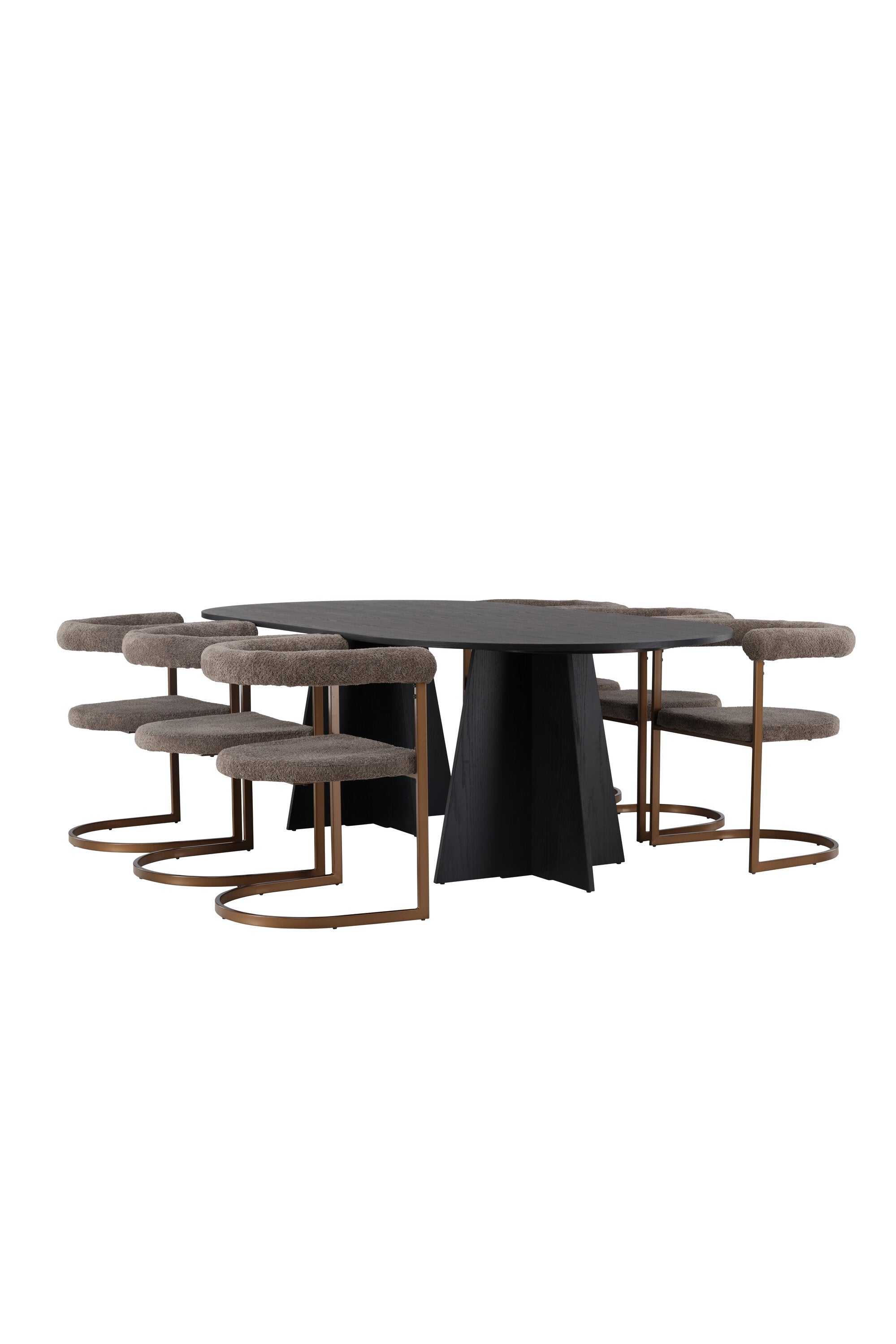Matgrupp Bootcut med stolarna Morning-GR Dining Set-Venture Home-peaceofhome.se