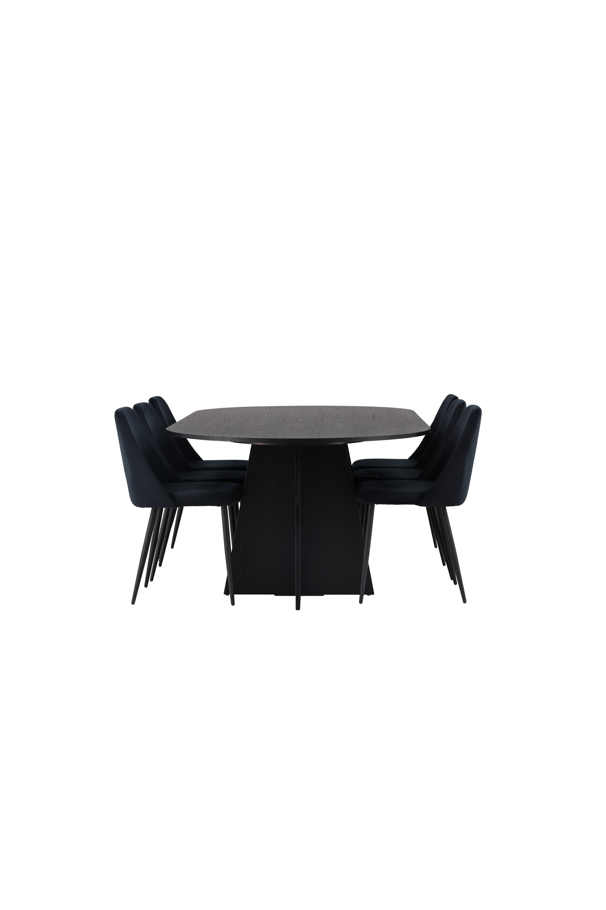 Matgrupp Bootcut med stolarna Night-GR Dining Set-Venture Home-peaceofhome.se