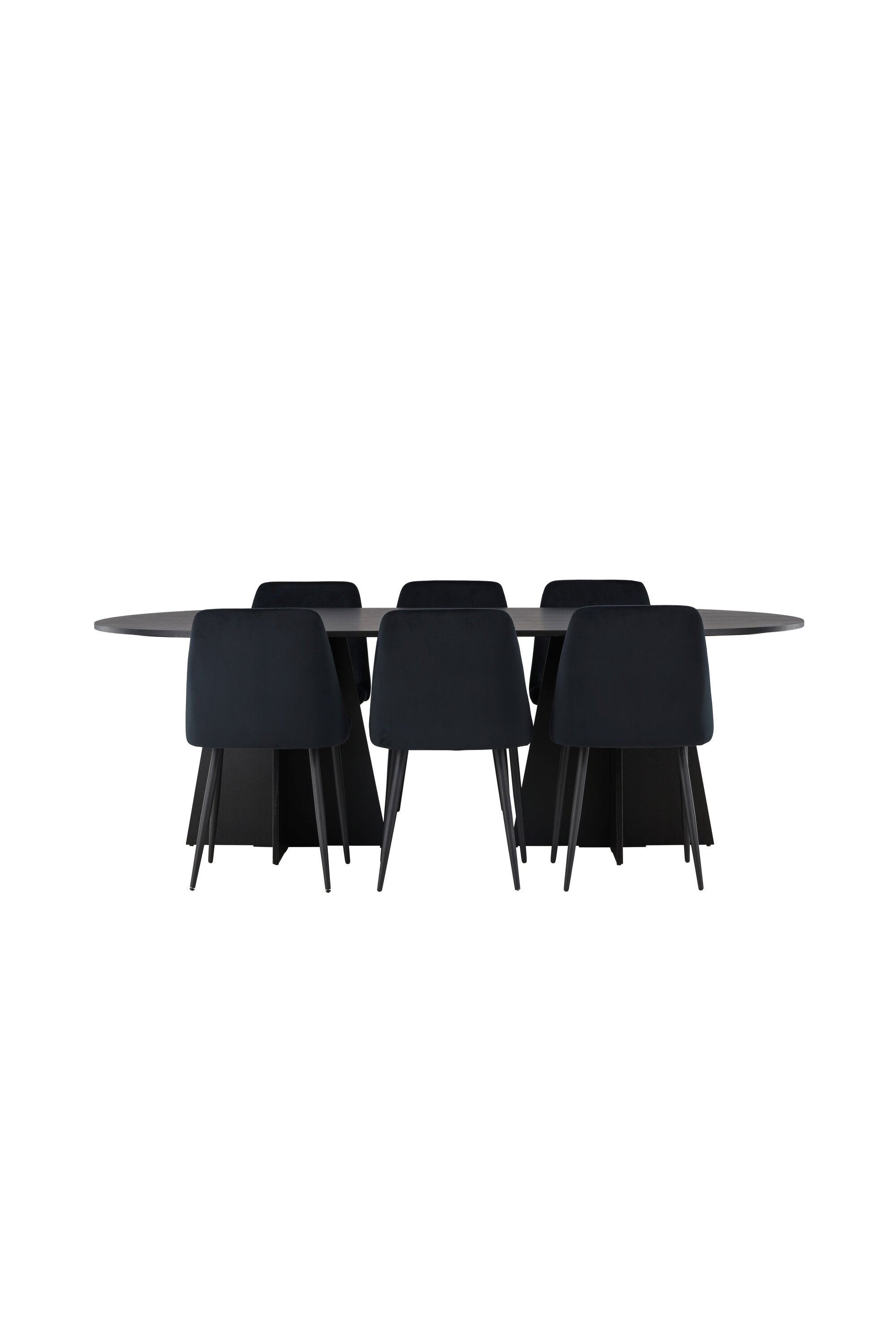 Matgrupp Bootcut med stolarna Night-GR Dining Set-Venture Home-peaceofhome.se