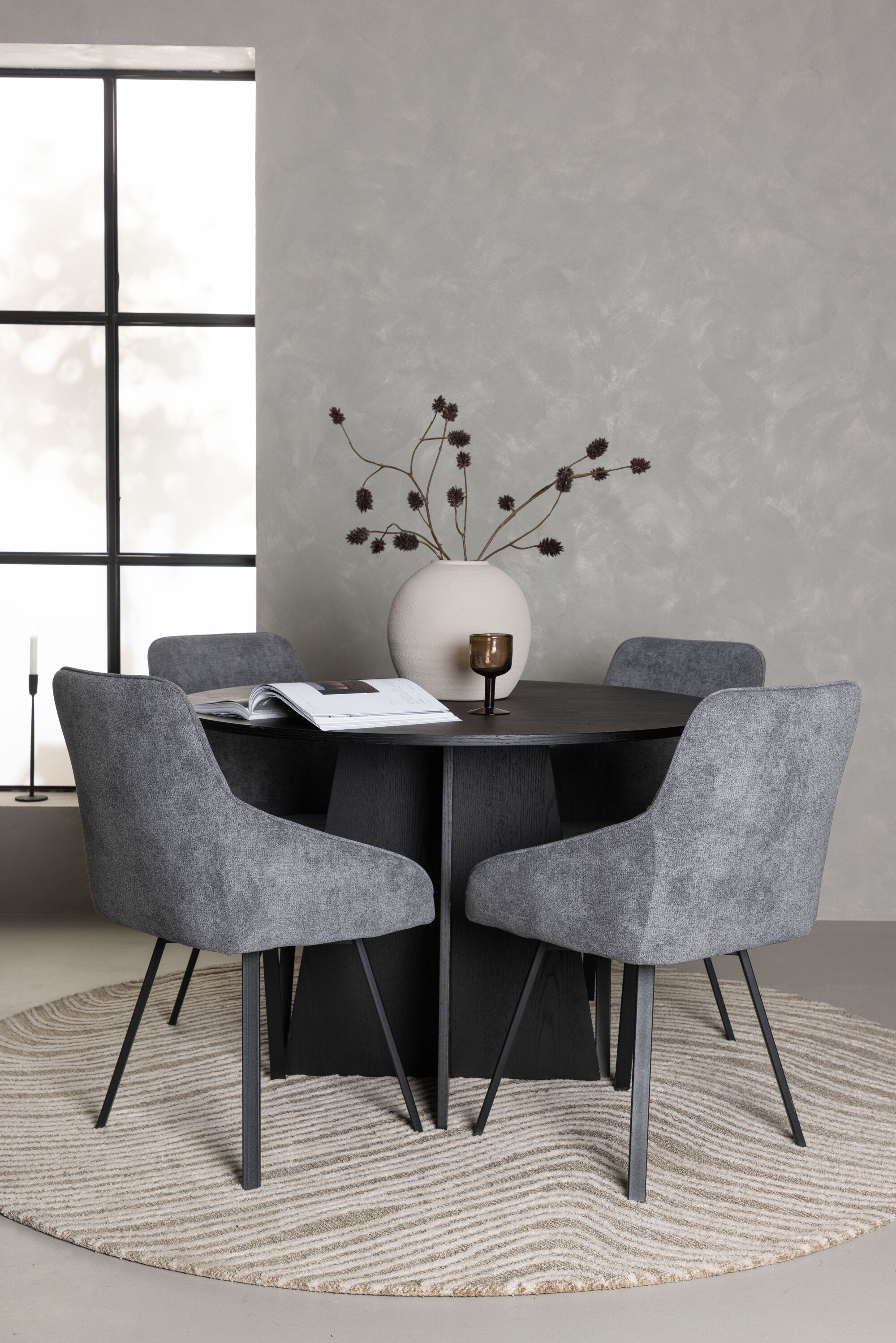 Matgrupp Bootcut med stolarna Rosie-GR Dining Set-Venture Home-peaceofhome.se
