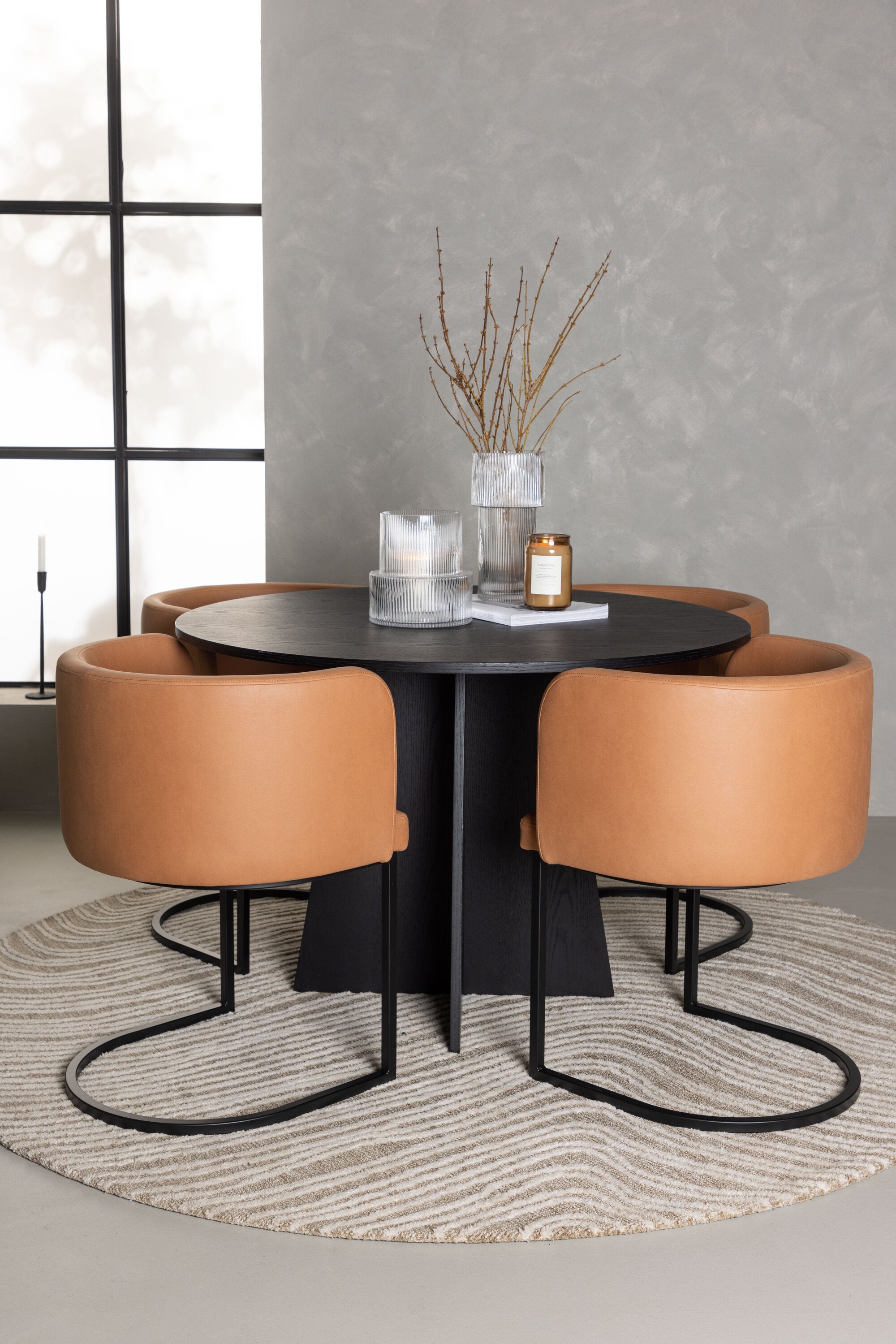Matgrupp Bootcut med stolarna Simrishamn-GR Dining Set-Venture Home-peaceofhome.se