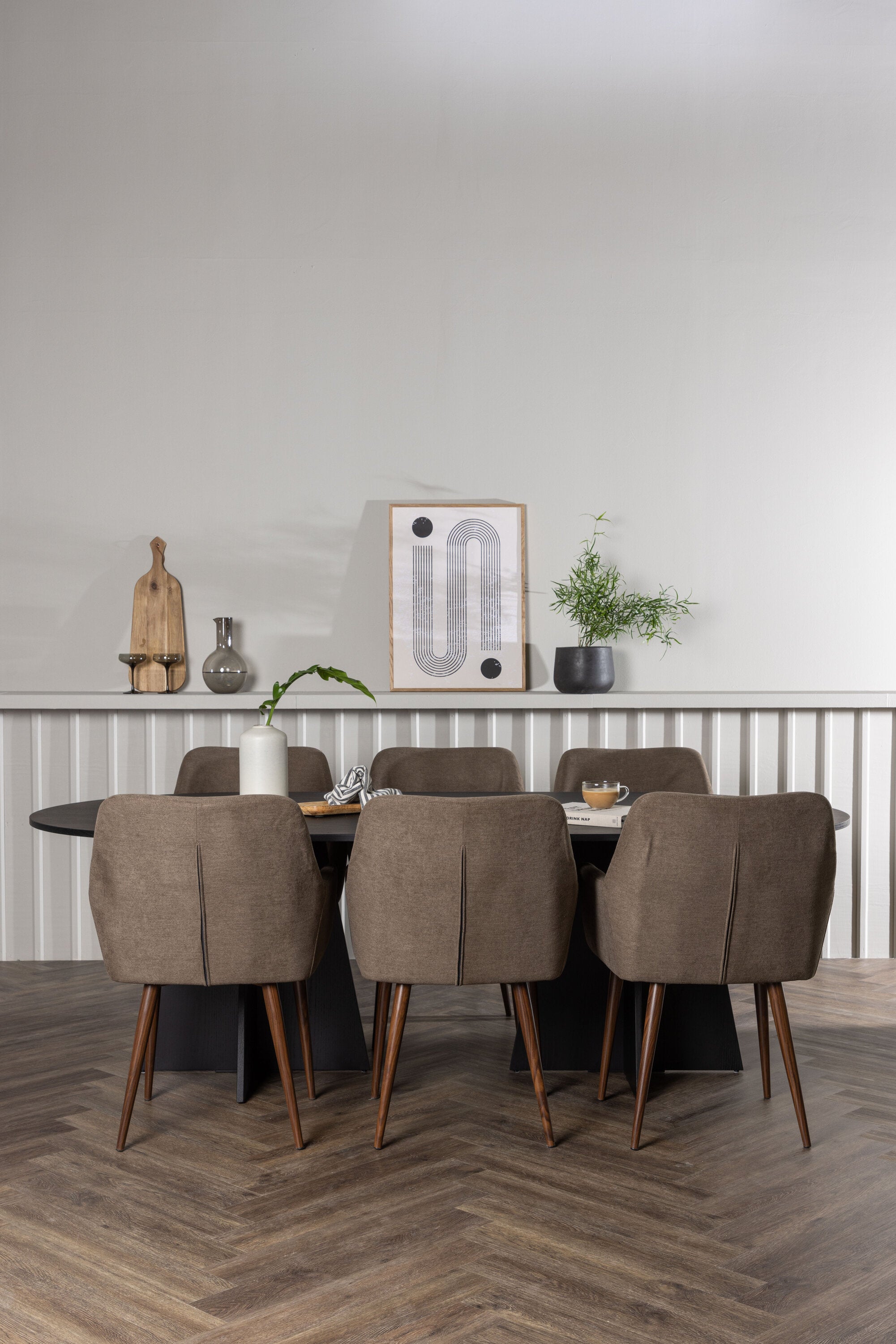 Matgrupp Bootcut med stolarna Tomorrow-GR Dining Set-Venture Home-peaceofhome.se