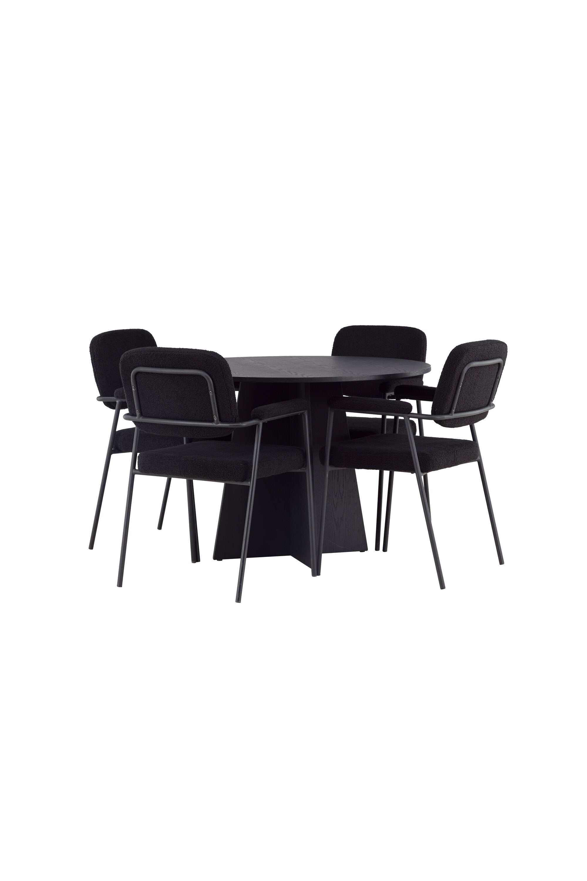 Matgrupp Bootcut med stolarna Yesterday-GR Dining Set-Venture Home-peaceofhome.se