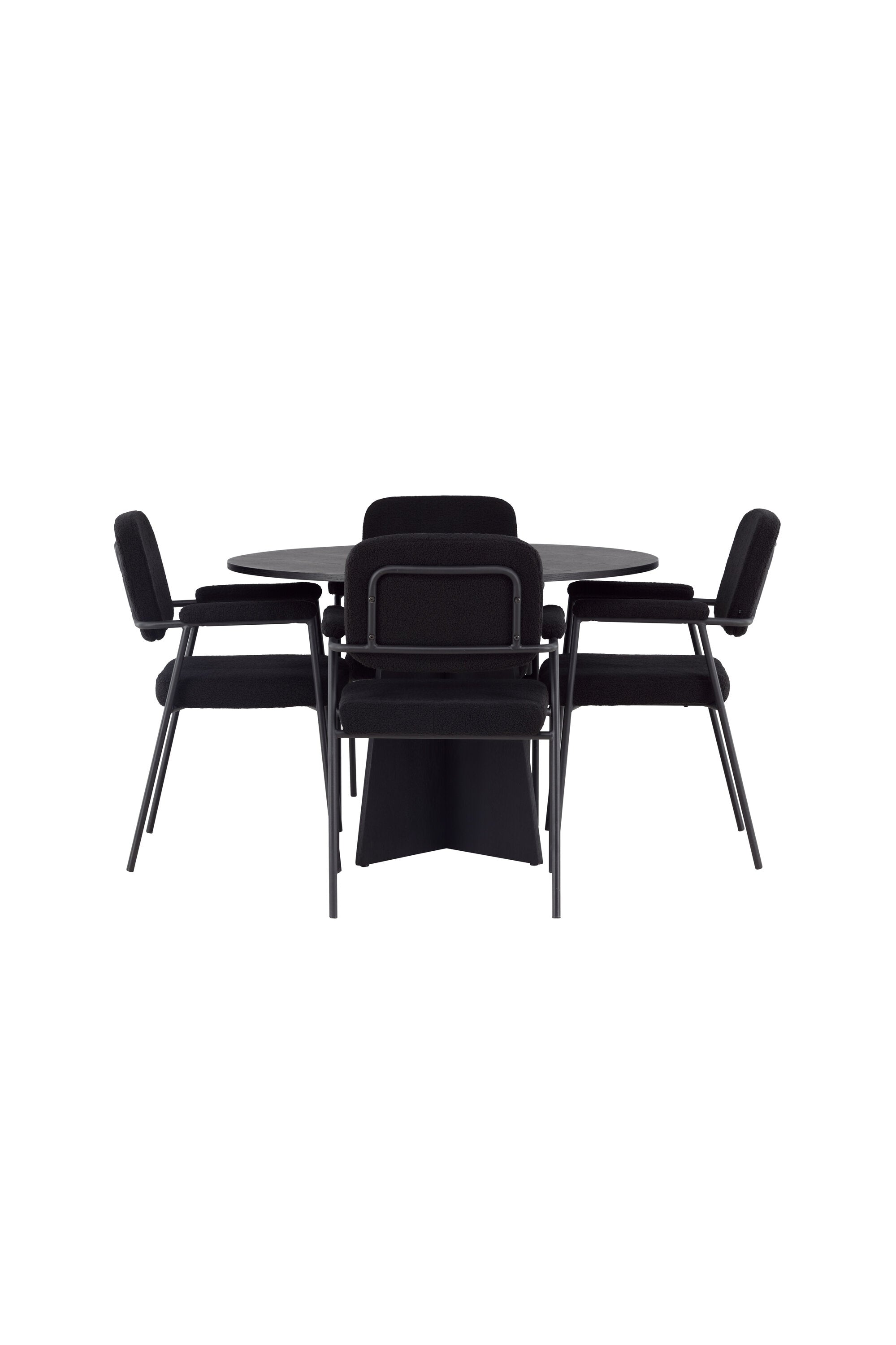 Matgrupp Bootcut med stolarna Yesterday-GR Dining Set-Venture Home-peaceofhome.se