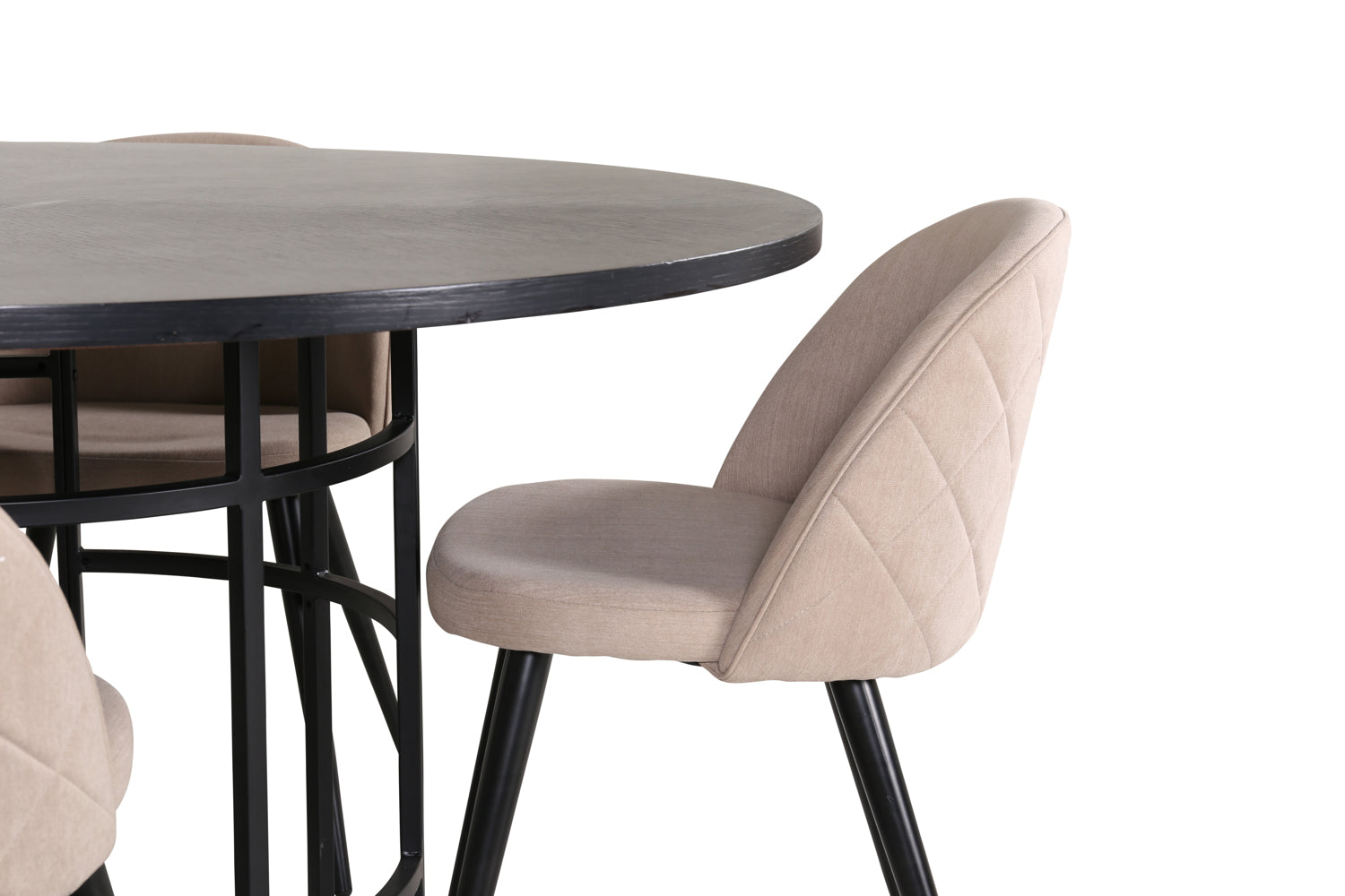Matgrupp Copenhagen med stolarna Velvet-GR Dining Set-Venture Home-peaceofhome.se