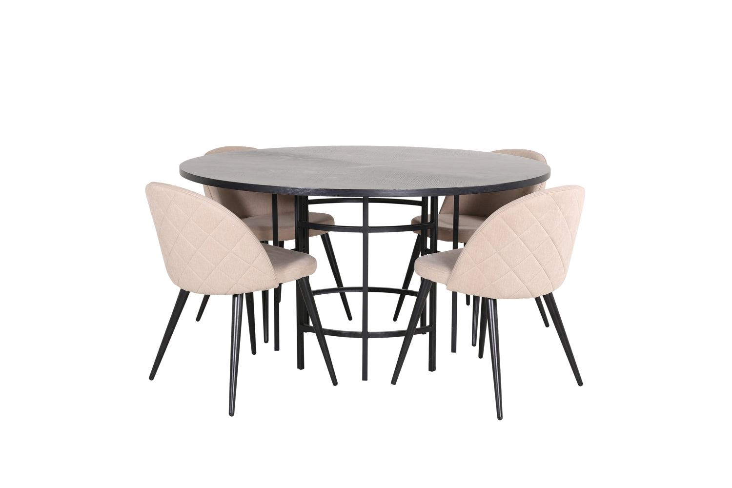 Matgrupp Copenhagen med stolarna Velvet-GR Dining Set-Venture Home-peaceofhome.se