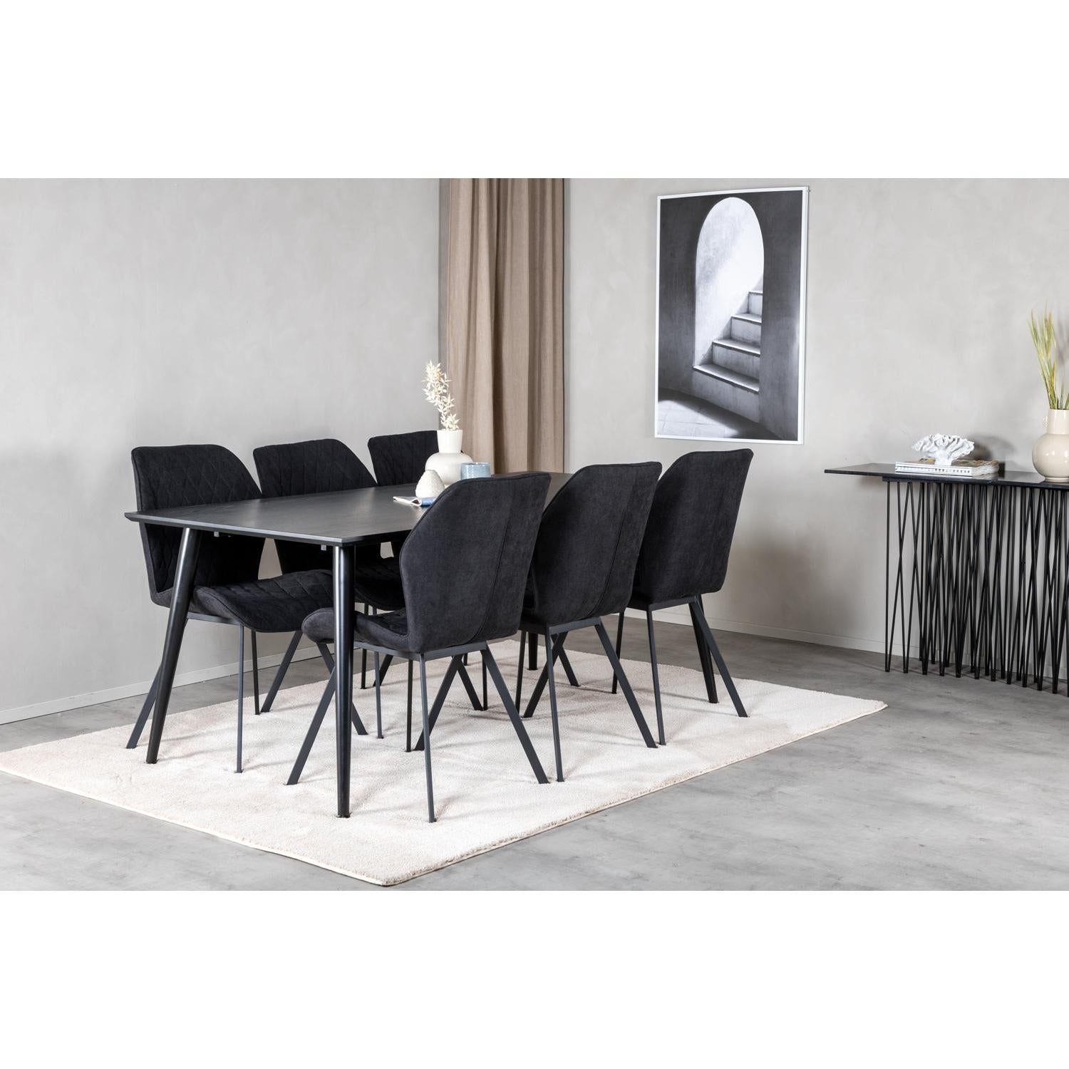 Matgrupp Dipp med stolarna Gemma-GR Dining Set-Venture Home-peaceofhome.se