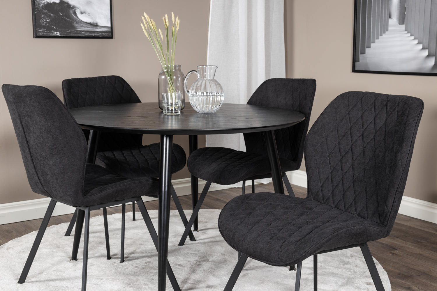 Matgrupp Dipp med stolarna Gemma-GR Dining Set-Venture Home-peaceofhome.se