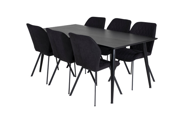 Matgrupp Dipp med stolarna Gemma-GR Dining Set-Venture Home-peaceofhome.se