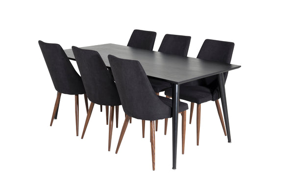 Matgrupp Dipp med stolarna Leone-GR Dining Set-Venture Home-peaceofhome.se