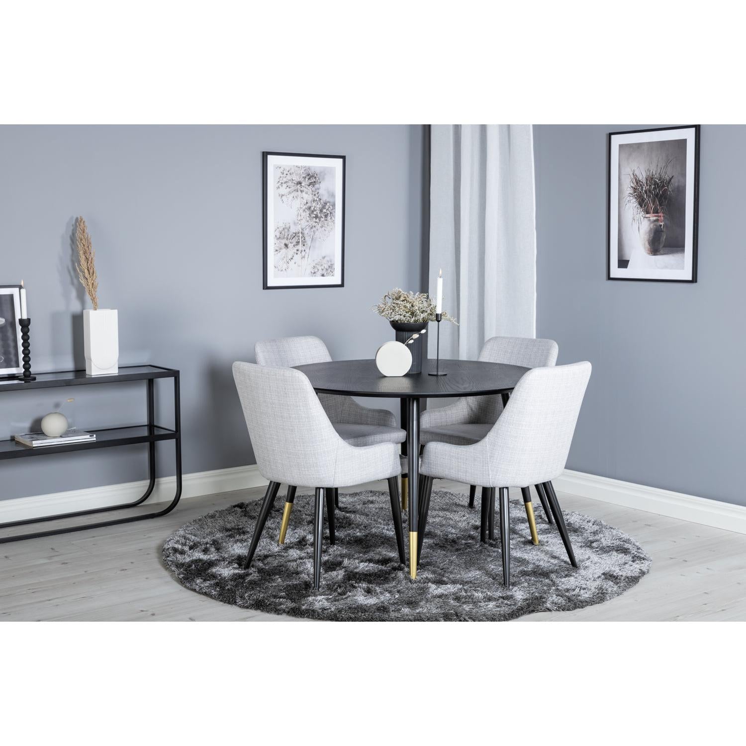 Matgrupp Dipp med stolarna Plaza-GR Dining Set-Venture Home-peaceofhome.se