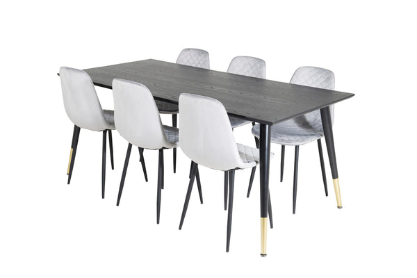 Matgrupp Dipp med stolarna Polar-GR Dining Set-Venture Home-peaceofhome.se