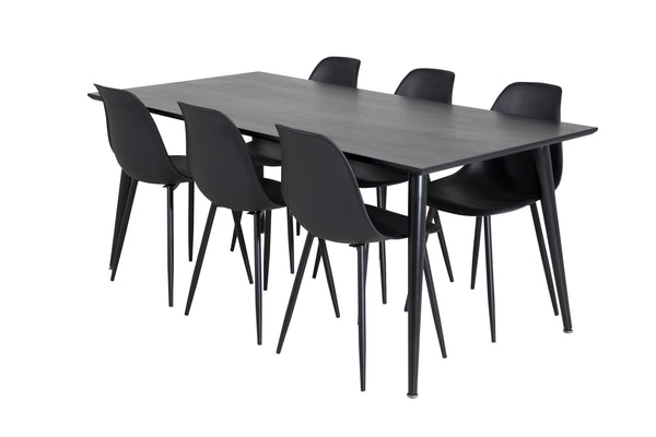 Matgrupp Dipp med stolarna Polar-GR Dining Set-Venture Home-peaceofhome.se