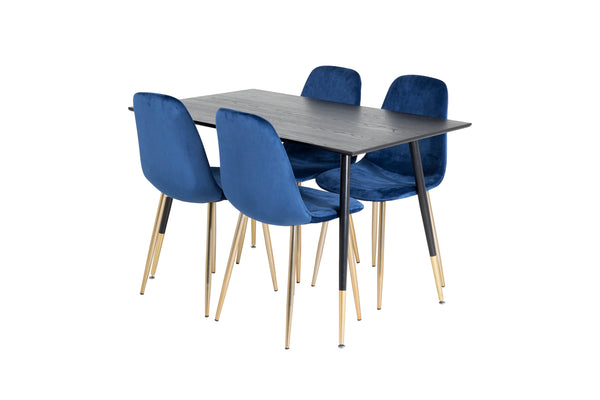 Matgrupp Dipp med stolarna Polar-GR Dining Set-Venture Home-peaceofhome.se