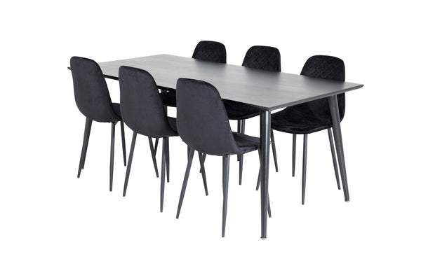 Matgrupp Dipp med stolarna Polar-GR Dining Set-Venture Home-peaceofhome.se