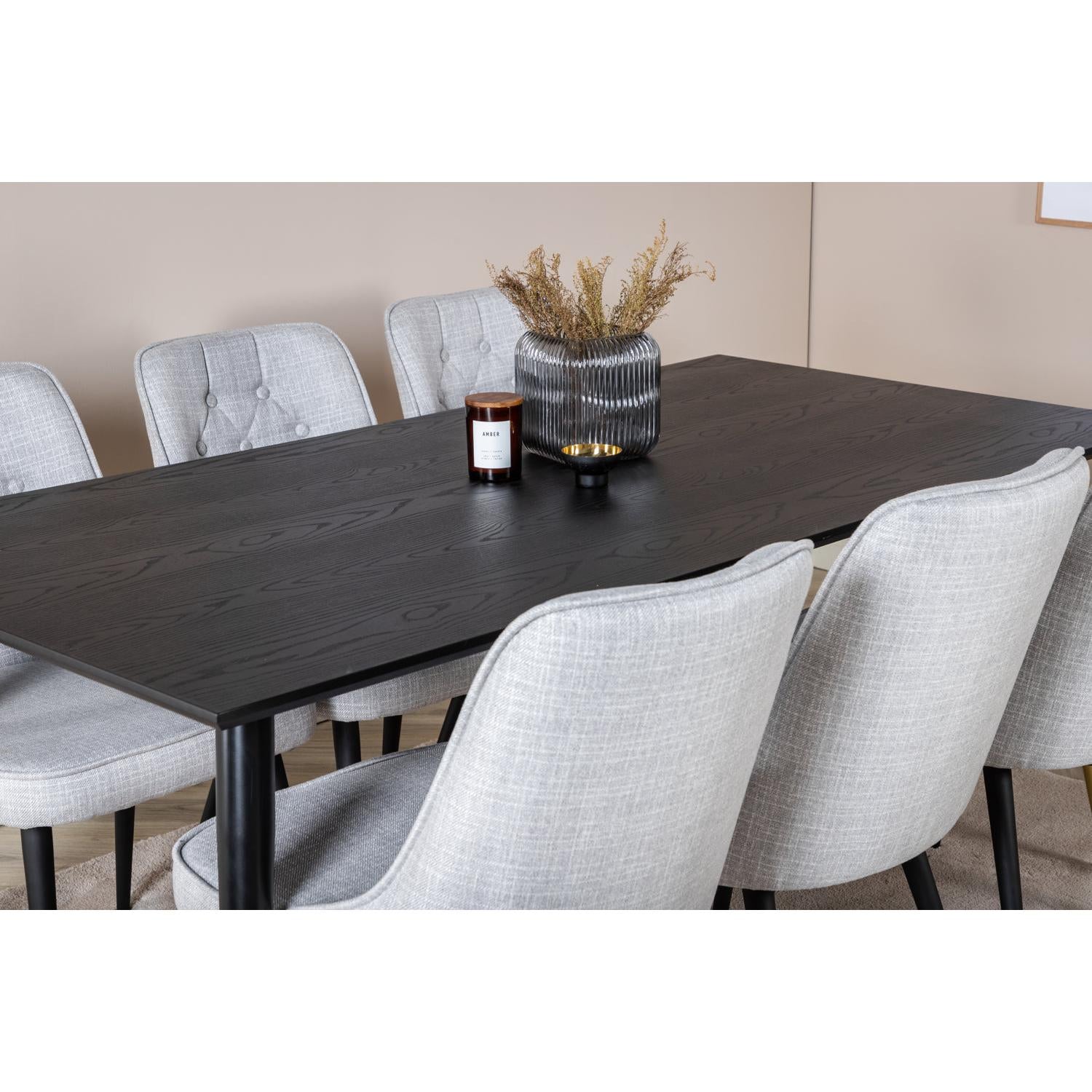 Matgrupp Dipp med stolarna Velvet Deluxe-GR Dining Set-Venture Home-peaceofhome.se