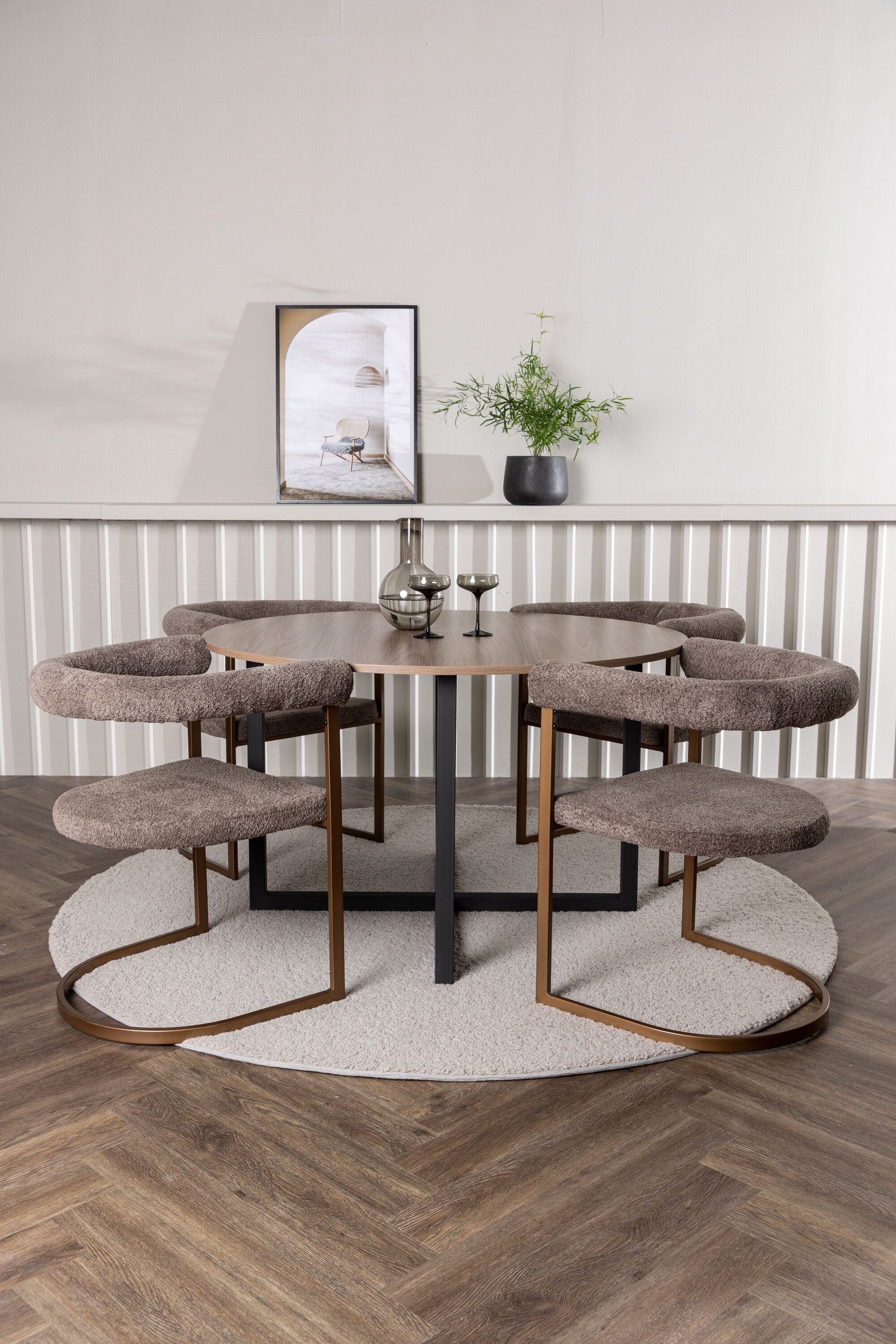 Matgrupp Durango med stolarna Morning-GR Dining Set-Venture Home-peaceofhome.se