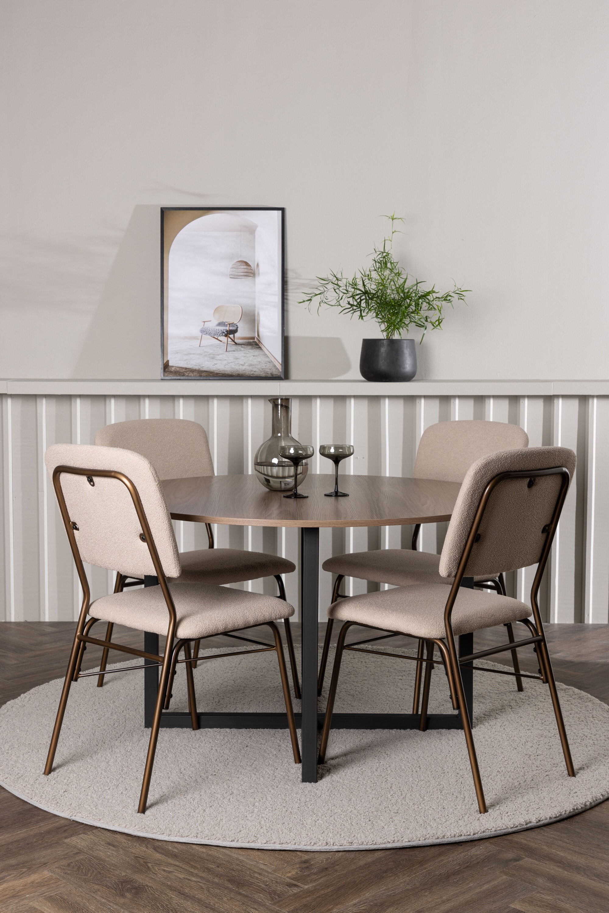 Matgrupp Durango med stolarna Seda-GR Dining Set-Venture Home-peaceofhome.se