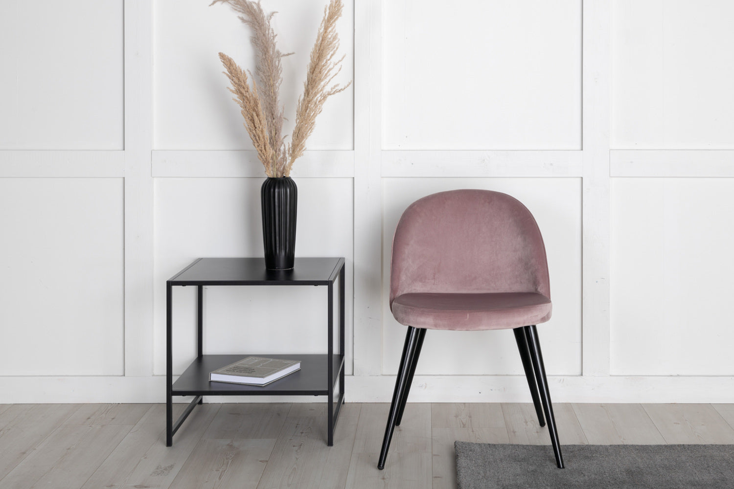 Matgrupp Gold med stolarna Velvet-GR Dining Set-Venture Home-peaceofhome.se