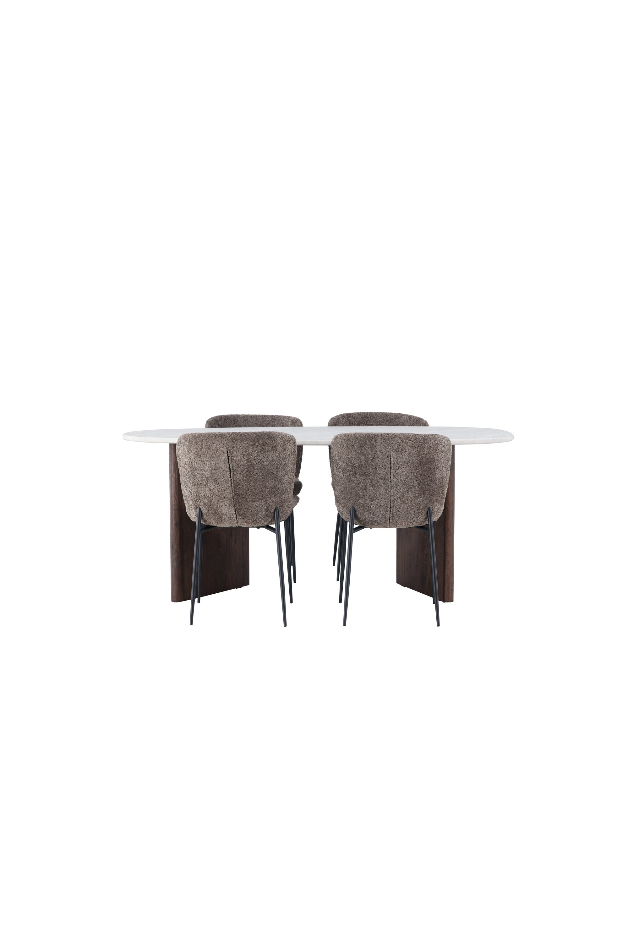 Matgrupp Grönvik med stolarna Modesto-GR Dining Set-Venture Home-peaceofhome.se
