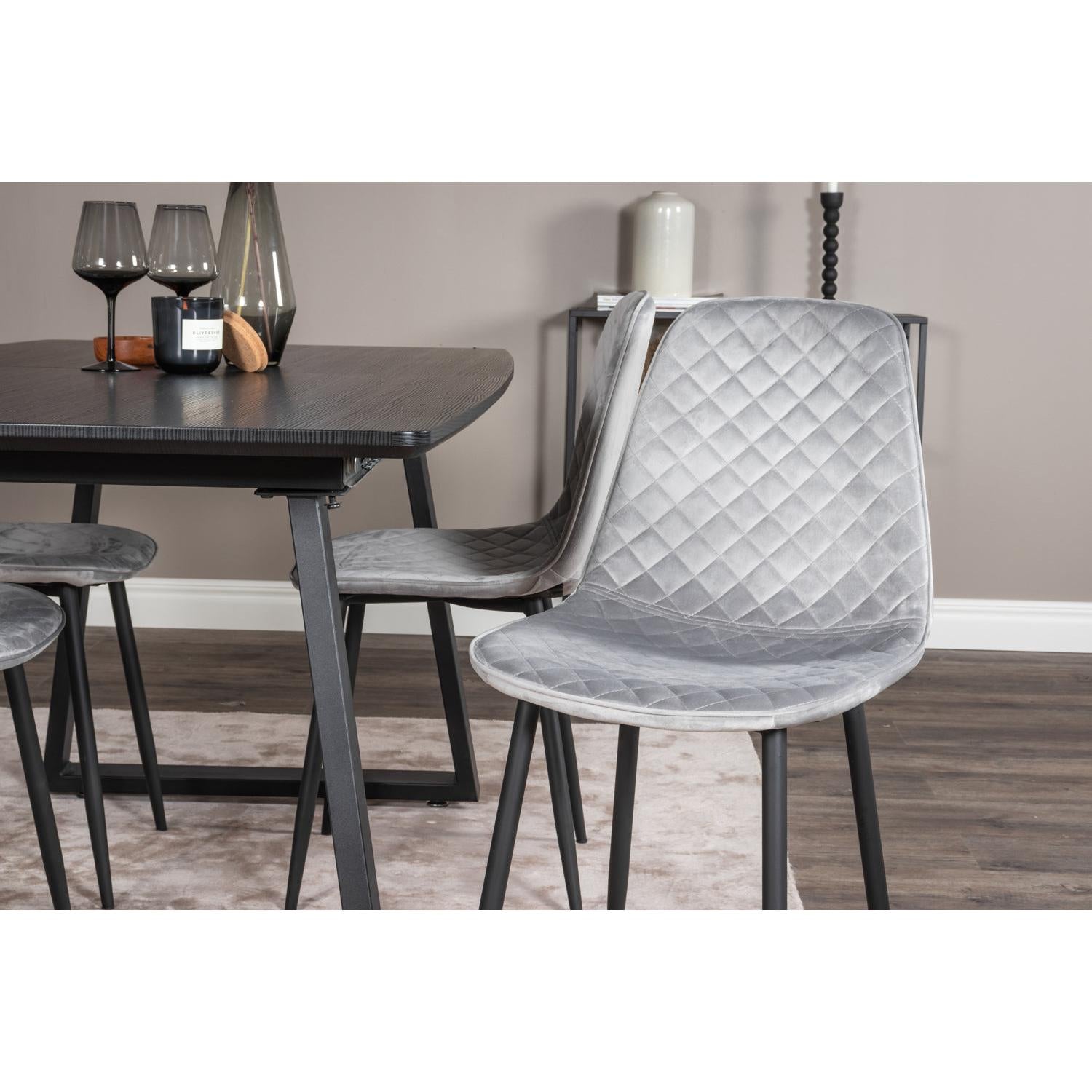 Matgrupp Inca med stolarna Polar-GR Dining Set-Venture Home-peaceofhome.se