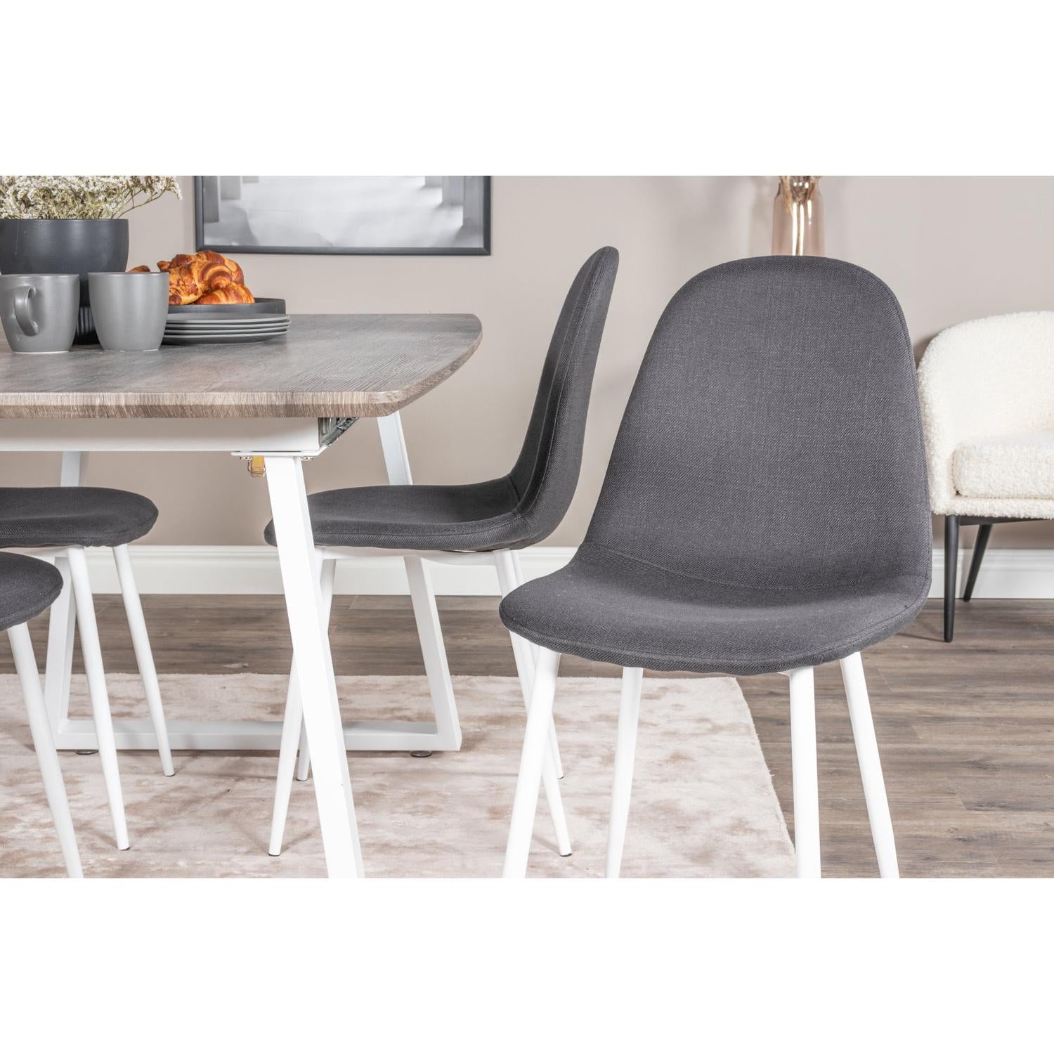Matgrupp Inca med stolarna Polar-GR Dining Set-Venture Home-peaceofhome.se