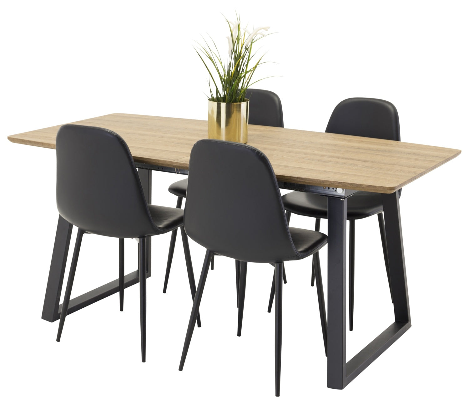 Matgrupp Inca med stolarna Polar-GR Dining Set-Venture Home-peaceofhome.se