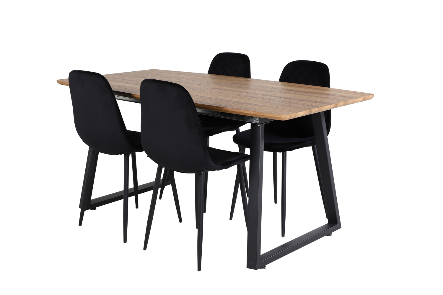 Matgrupp Inca med stolarna Polar-GR Dining Set-Venture Home-peaceofhome.se