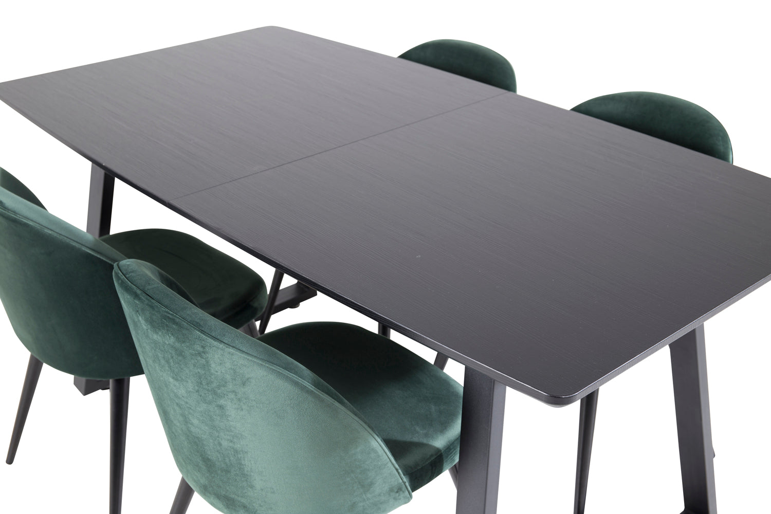 Matgrupp Inca med stolarna Velvet-GR Dining Set-Venture Home-peaceofhome.se